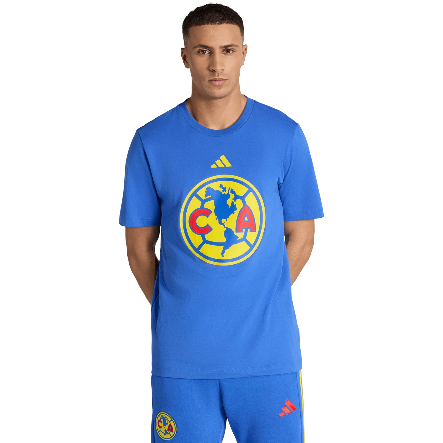 adidas Club America Men's DNA Graphic Tee - Image 2