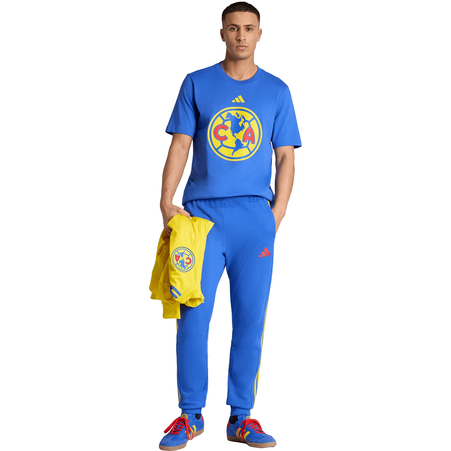 adidas Club America Men's DNA Graphic Tee - Image 4
