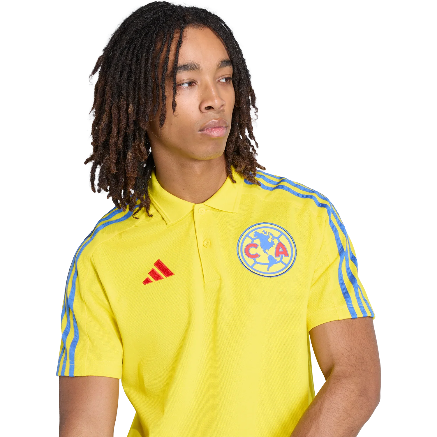 adidas Club America Men's DNA Polo - Image 5