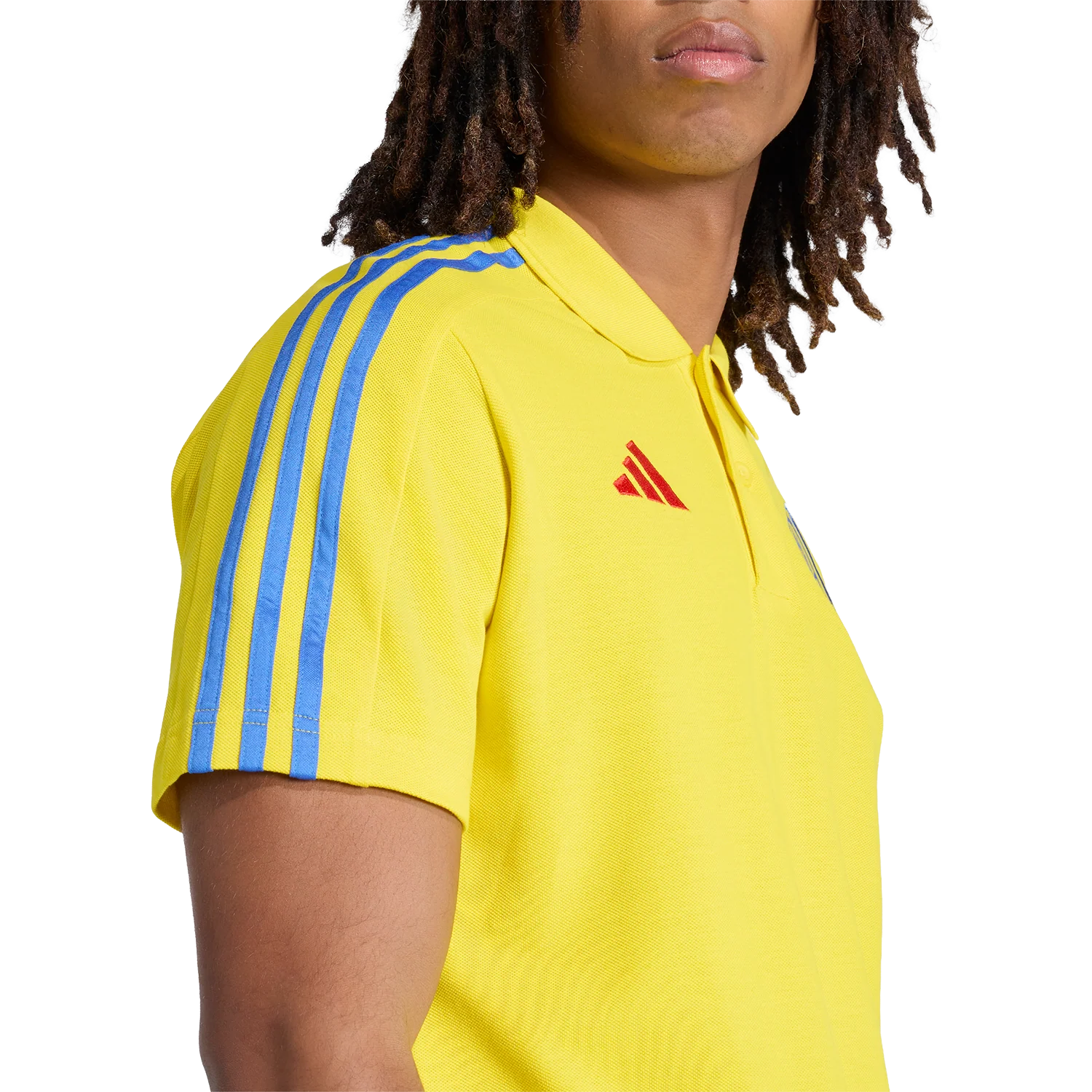adidas Club America Men's DNA Polo - Image 6