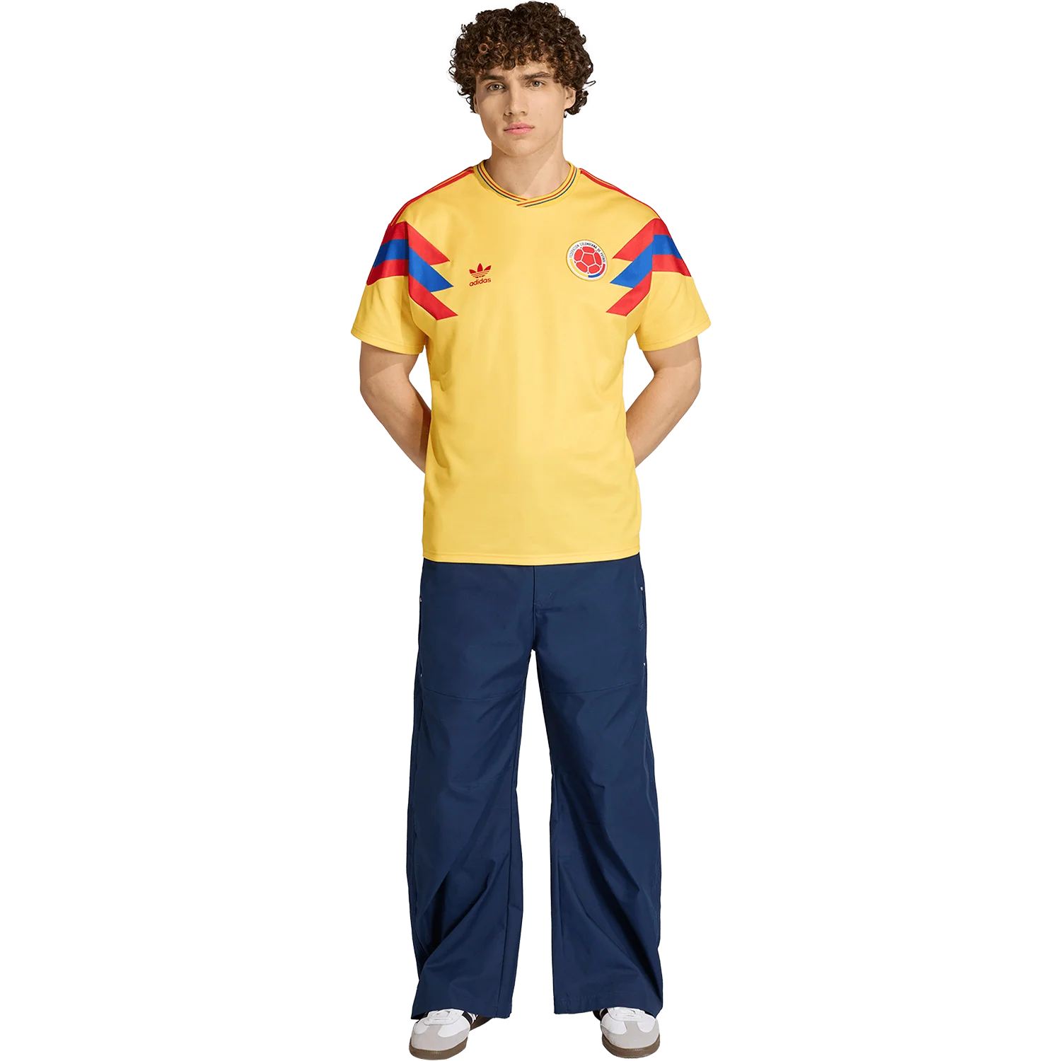 adidas Colombia 1990 Men's Away Jersey - Image 6