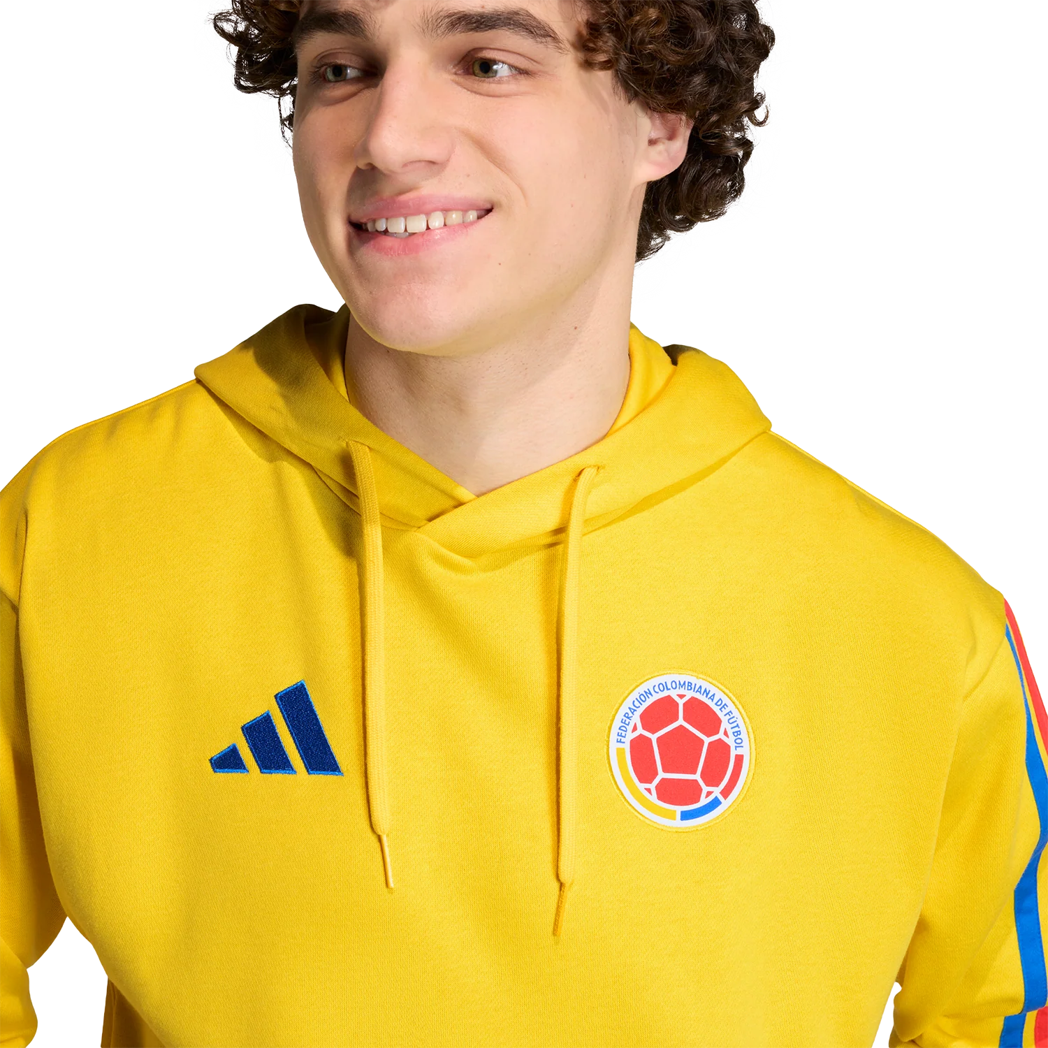 adidas Colombia Men’s DNA Fleece Hoodie - Image 7