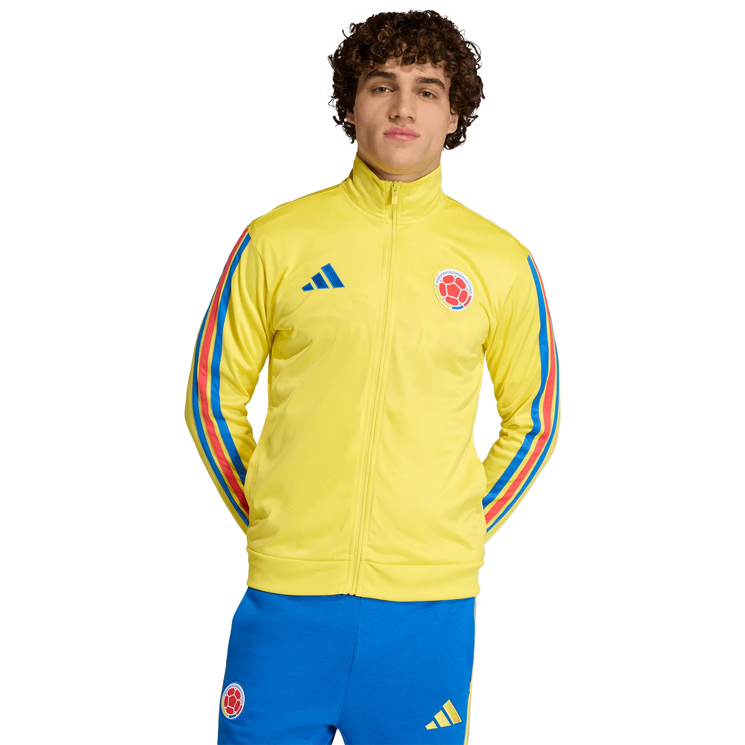 adidas Colombia Men’s DNA Track Top - Image 2