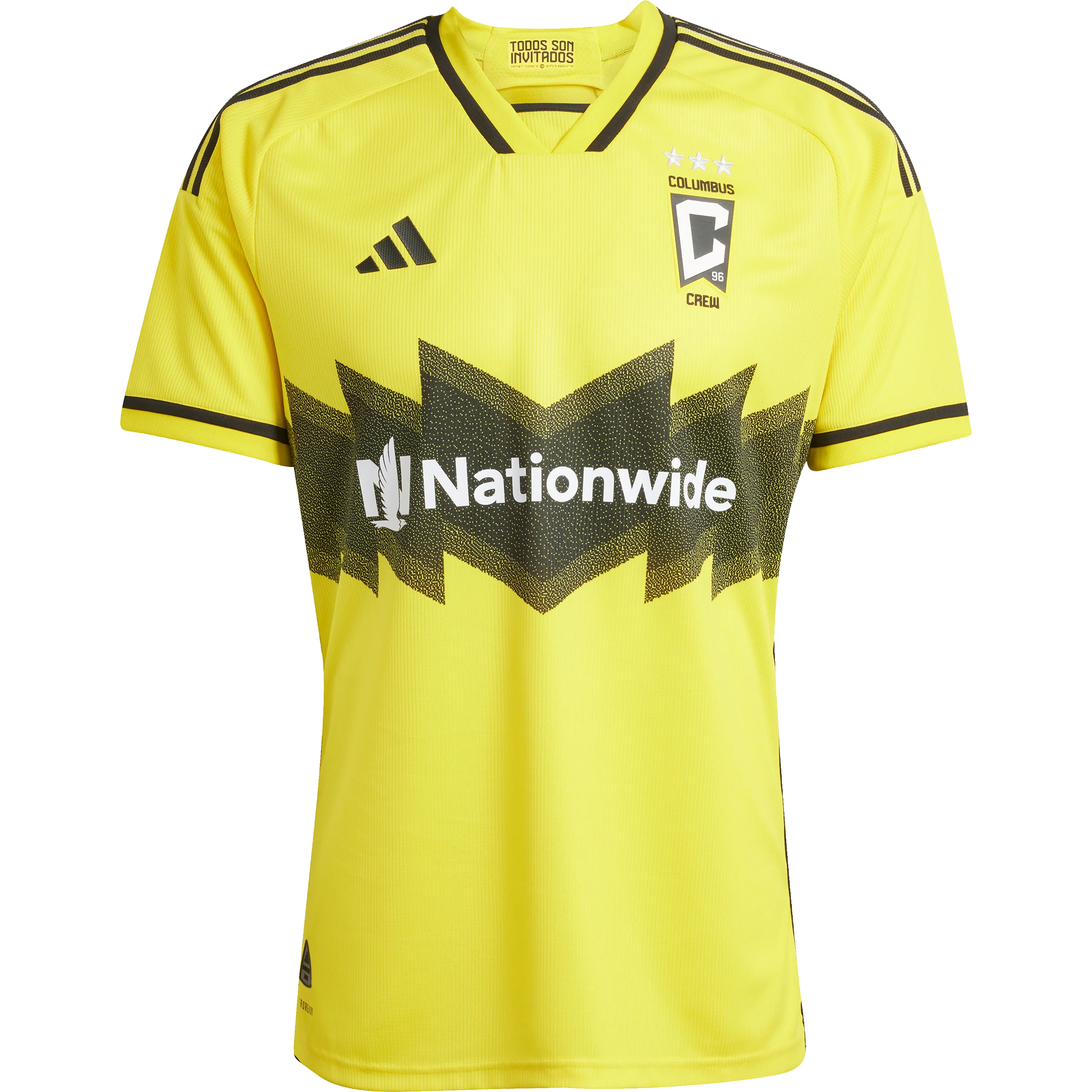 adidas Columbus Crew 2024-25 Men's Home Authentic Match Jersey