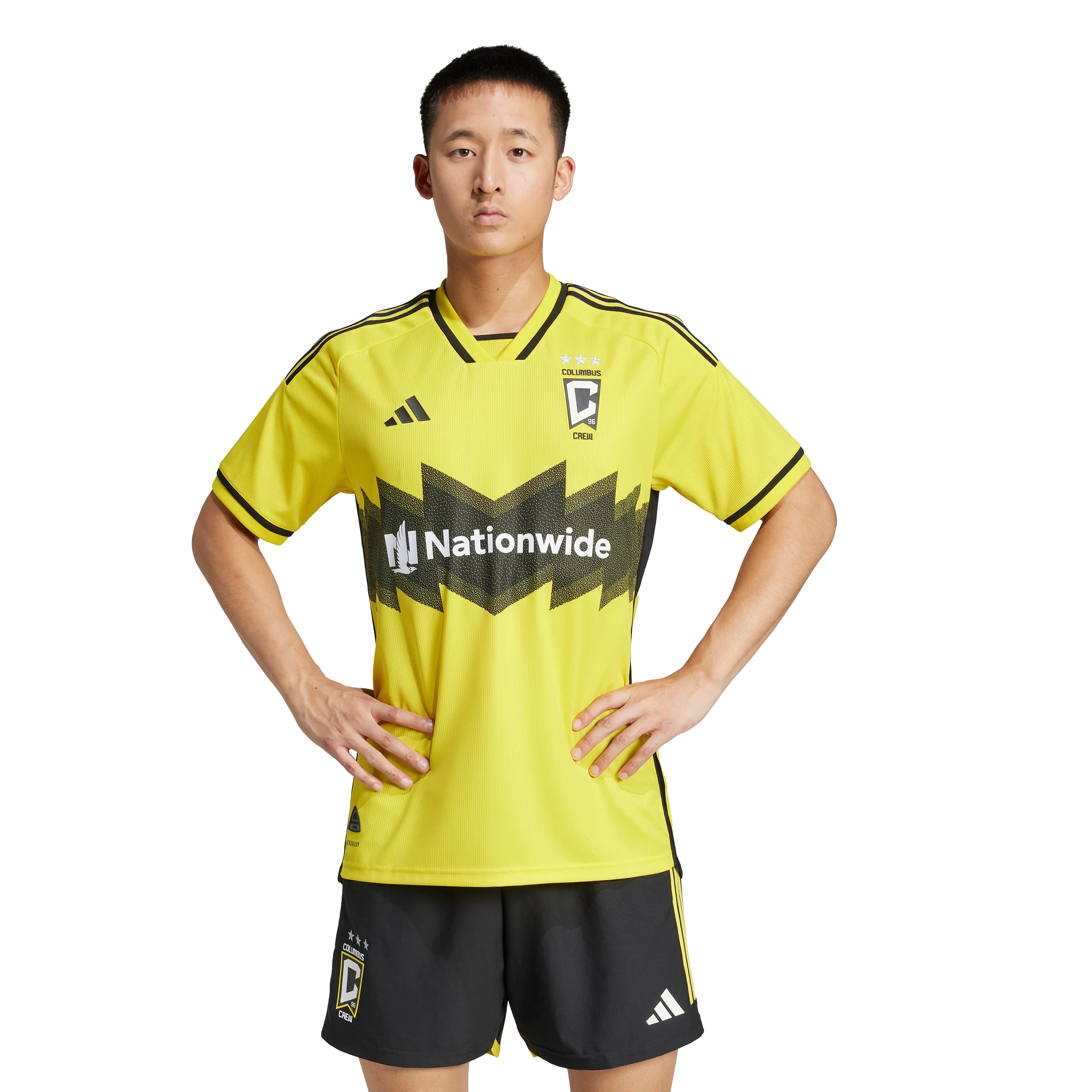adidas Columbus Crew 2024-25 Men's Home Authentic Match Jersey - Image 3