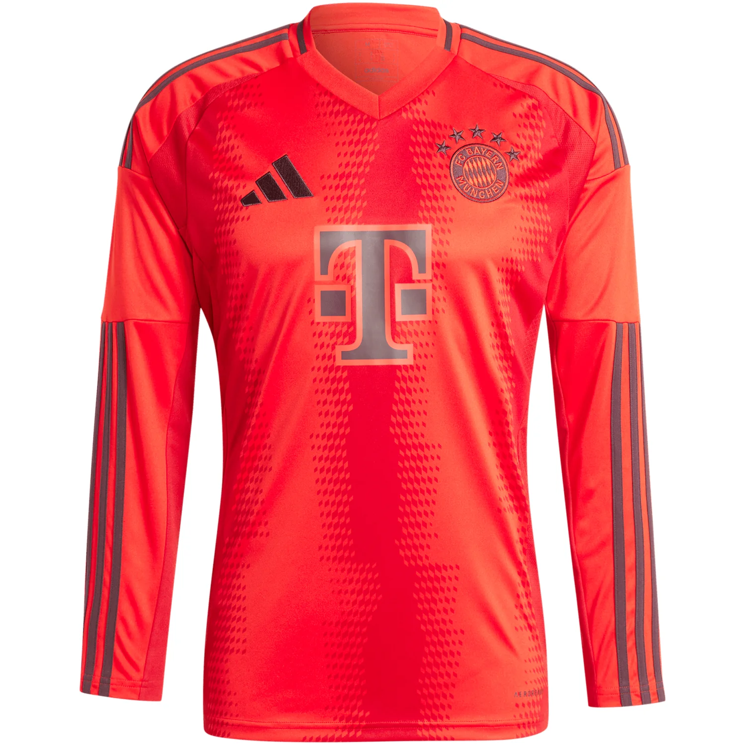 adidas Bayern Munich 2024-25 Men's Long Sleeve Home Stadium Jersey