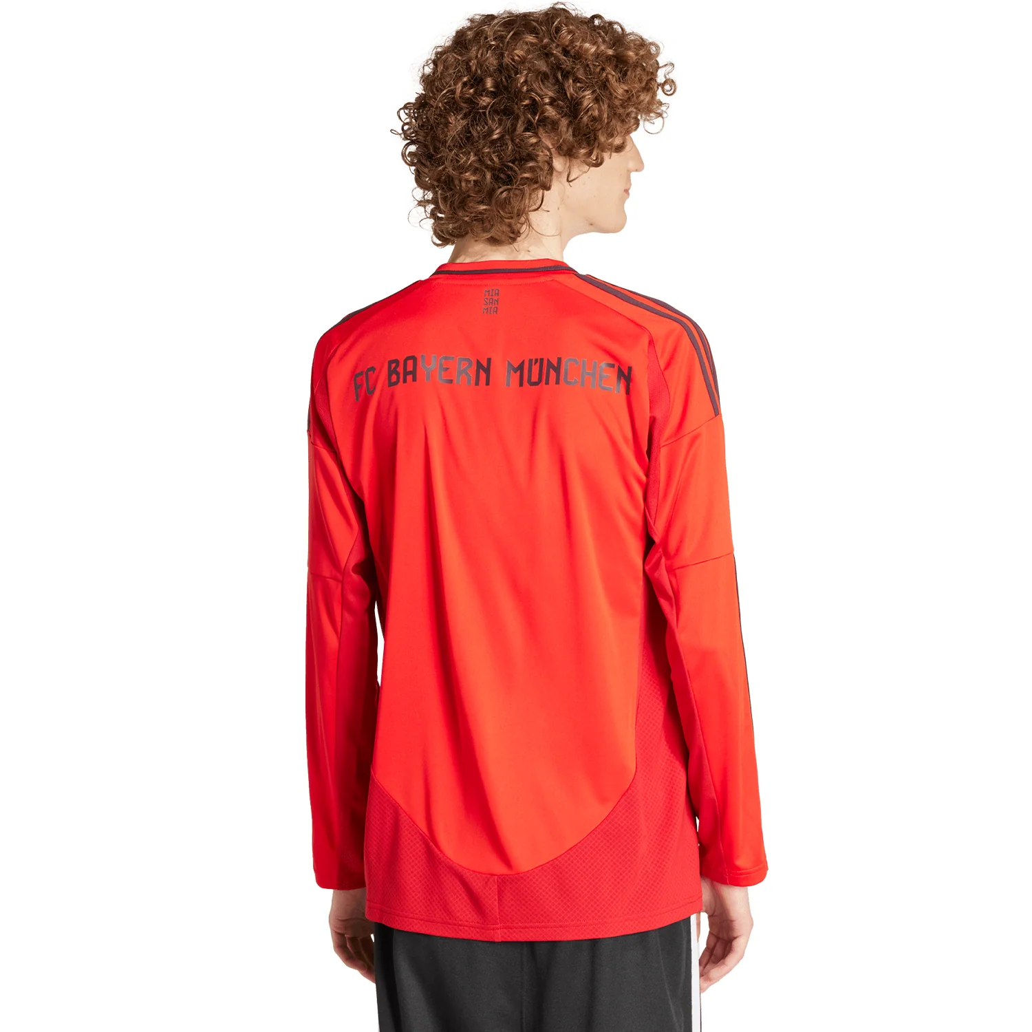 adidas Bayern Munich 2024-25 Men's Long Sleeve Home Stadium Jersey - Image 4