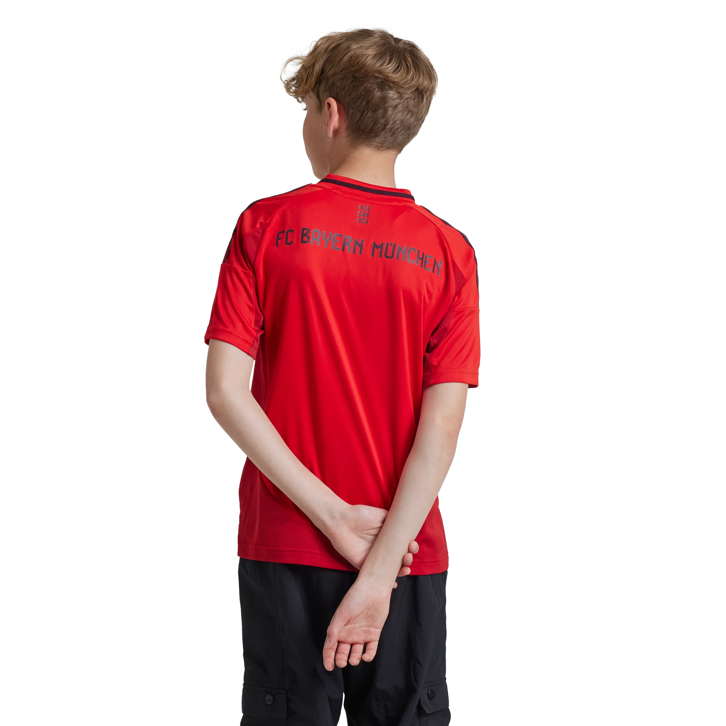adidas Bayern Munich 2024-25 Youth Home Stadium Jersey - Image 4