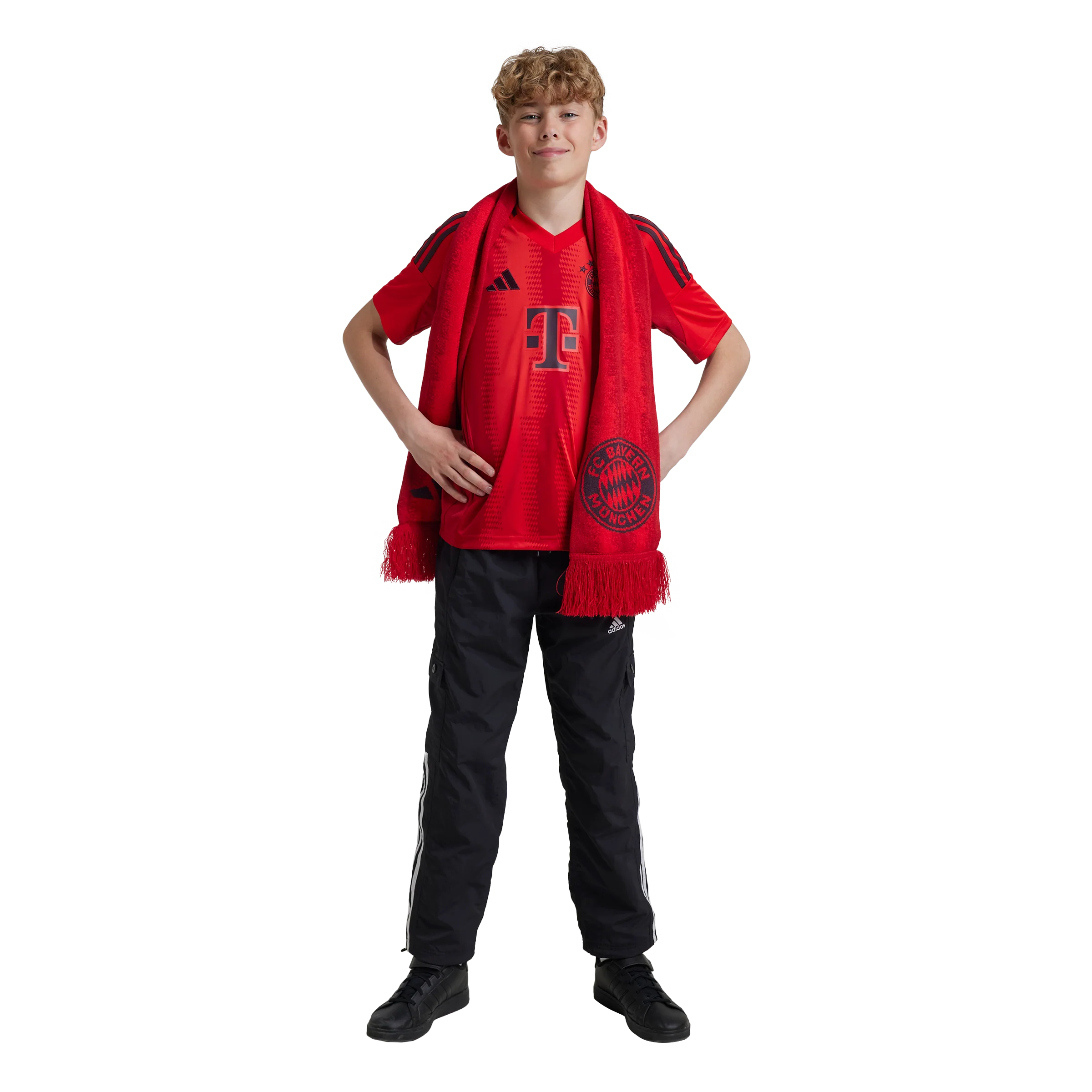 adidas Bayern Munich 2024-25 Youth Home Stadium Jersey - Image 5