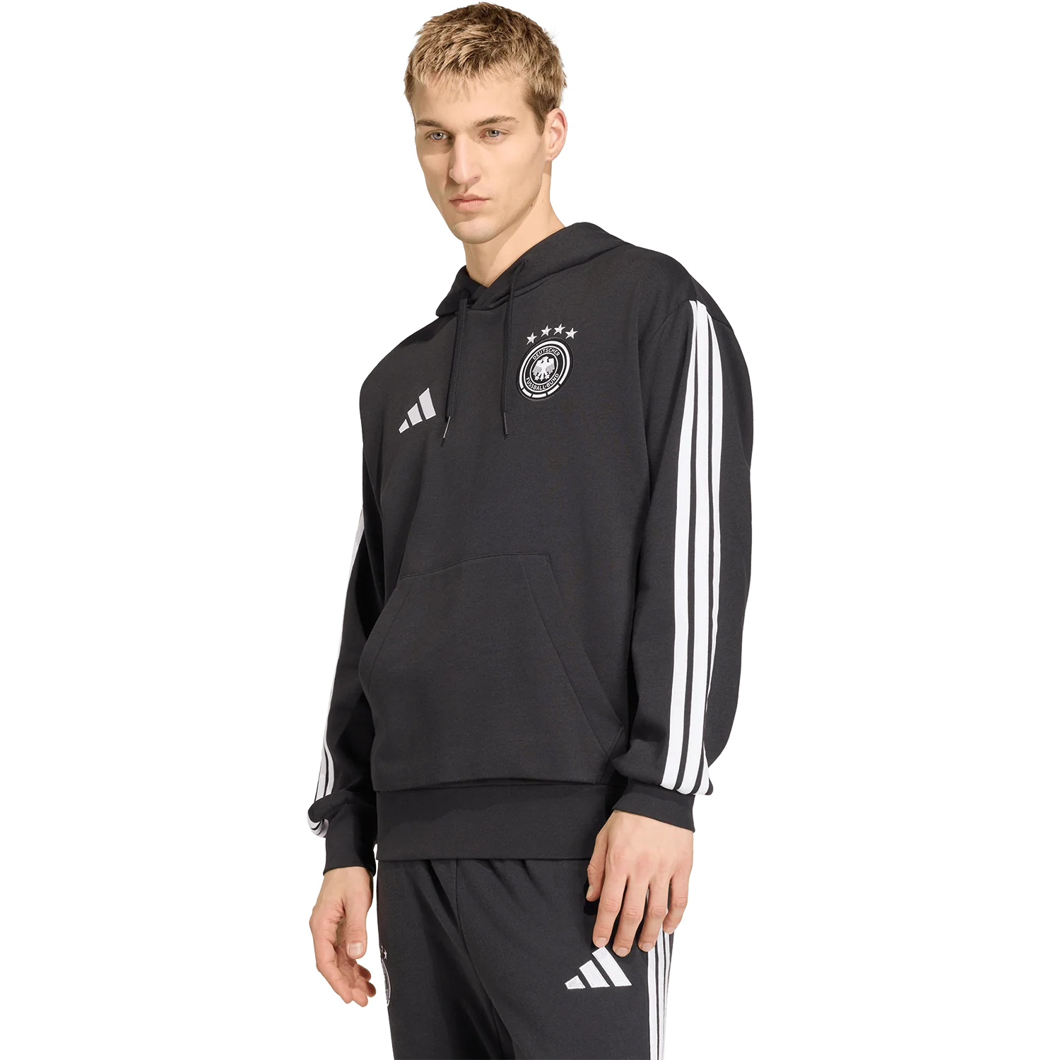 adidas Germany DNA Fleece Hoodie - Image 2