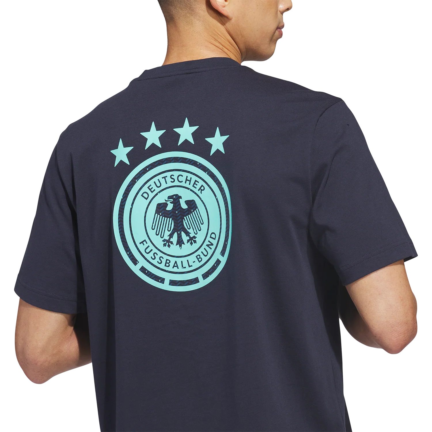 adidas Germany Mens Away Hook Tee - Image 7