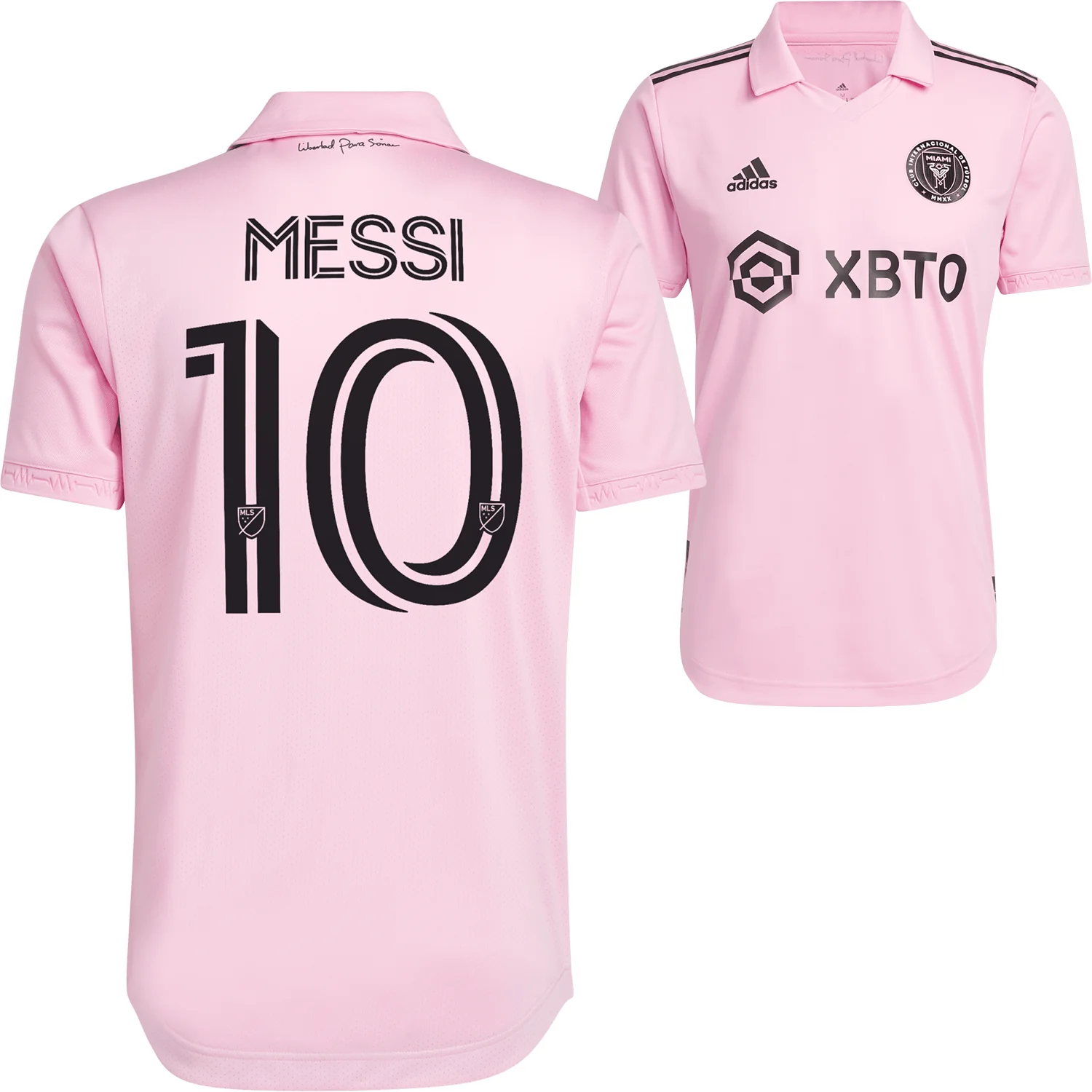 adidas Inter Miami 2022-23 Men's Lionel Messi Home Authentic Match Jersey