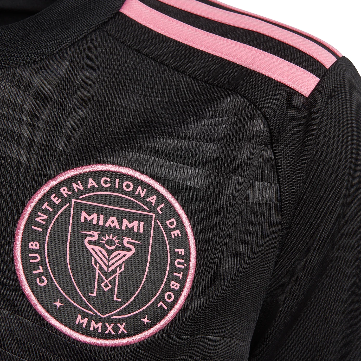 adidas Inter Miami 2023-24 Youth Away Stadium Jersey - Image 3