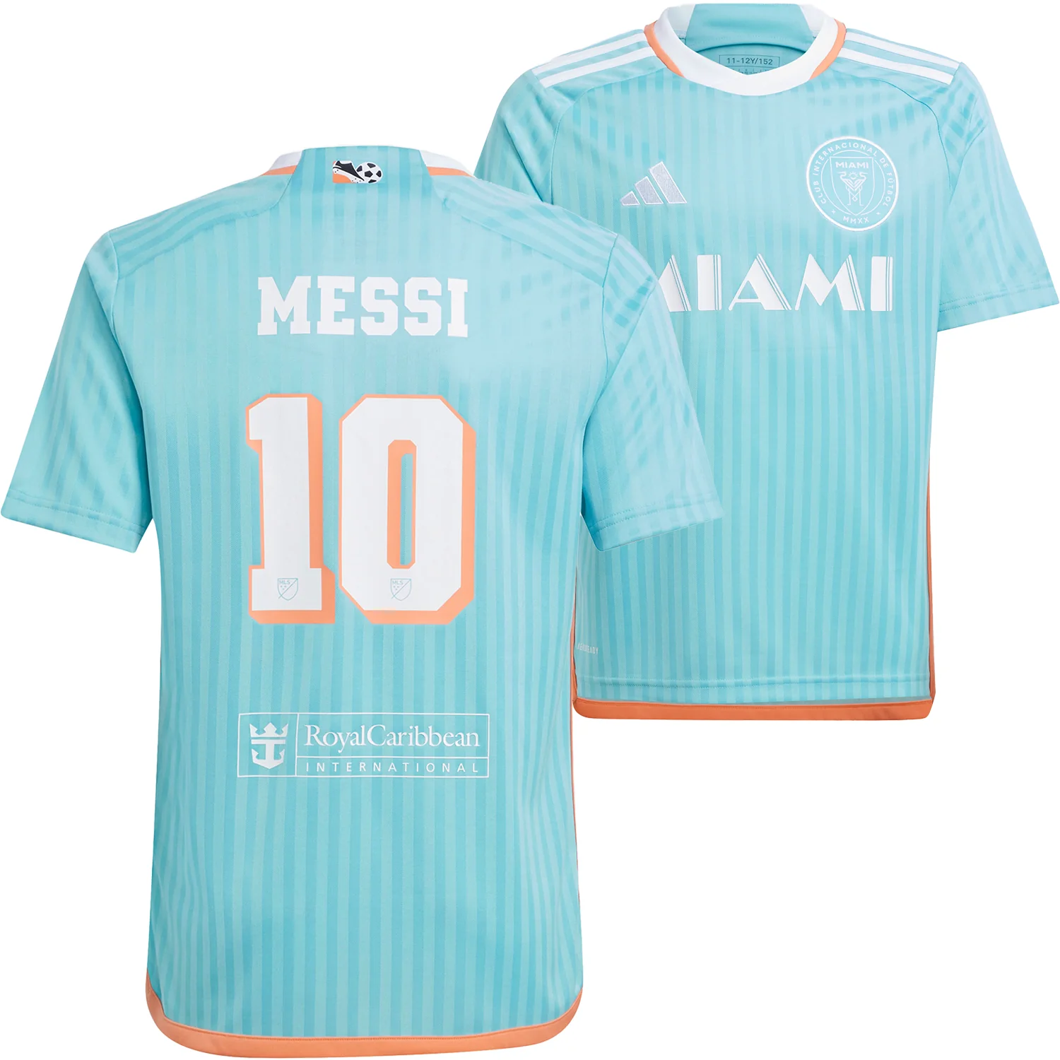 adidas Inter Miami Lionel Messi Youth 2024 3rd Stadium Jersey