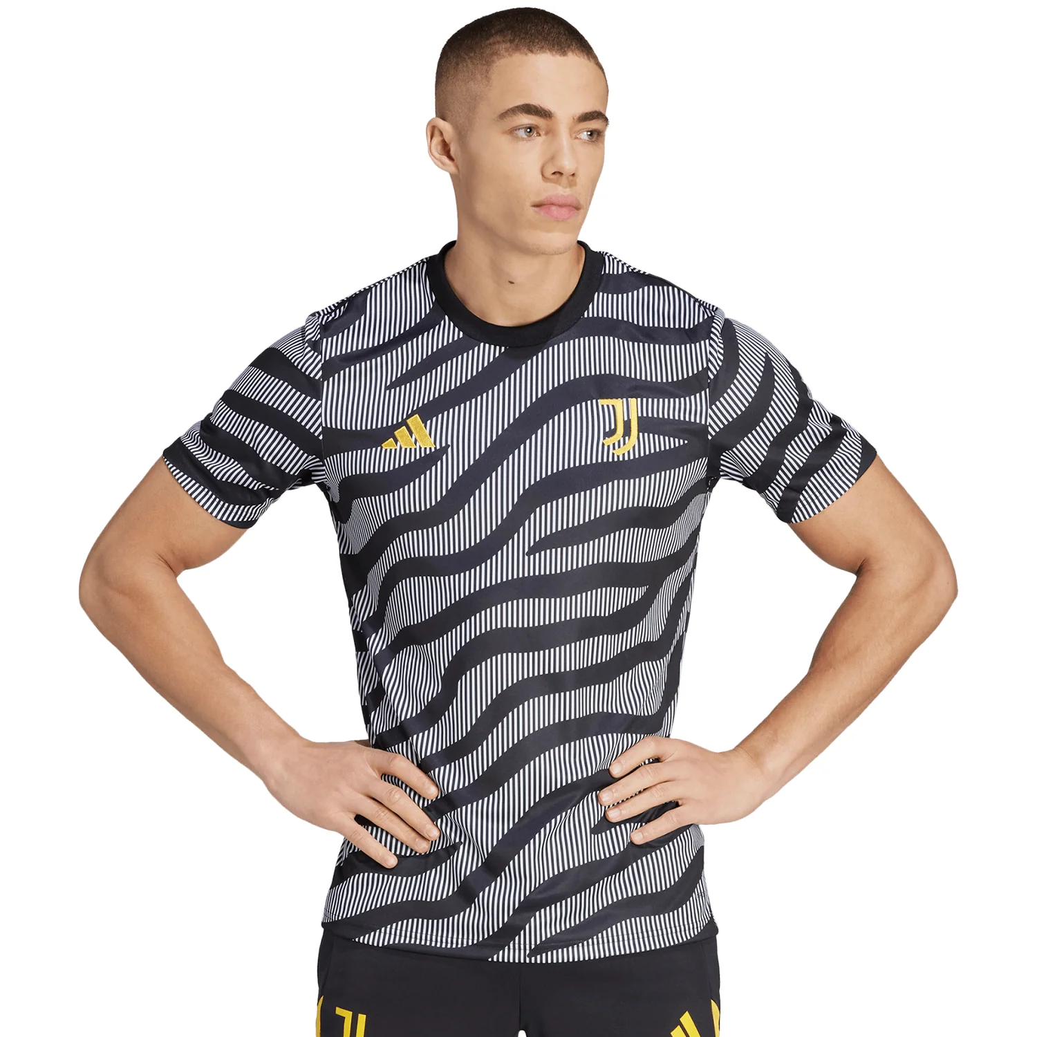 adidas Juventus 2023-24 Men's Pre-Match Top - Image 3