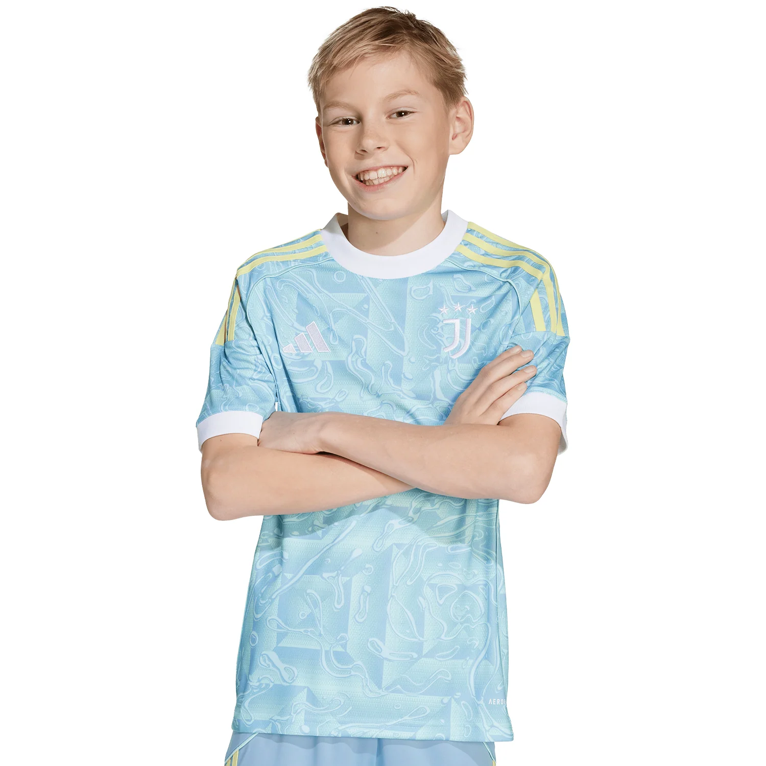 adidas Juventus 2025-26 Youth Away Stadium Jersey - Image 3