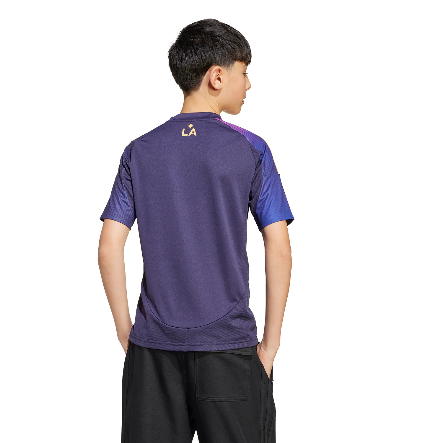 adidas LA Galaxy 2025-26 Youth Away Stadium Jersey - Image 4