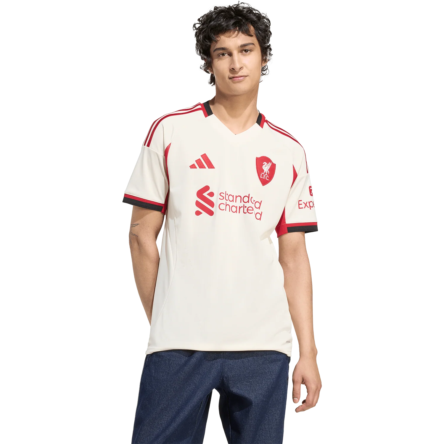 adidas Liverpool FC 2025-26 Men's Away Stadium Jersey - Image 3
