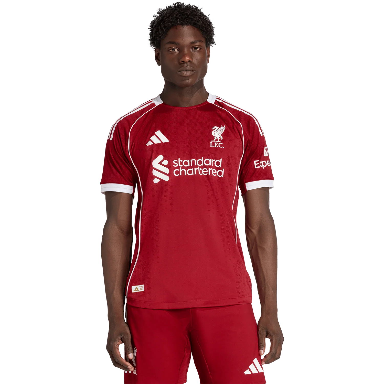 adidas Liverpool FC 2025-26 Men's Home Authentic Match Jersey - Image 3