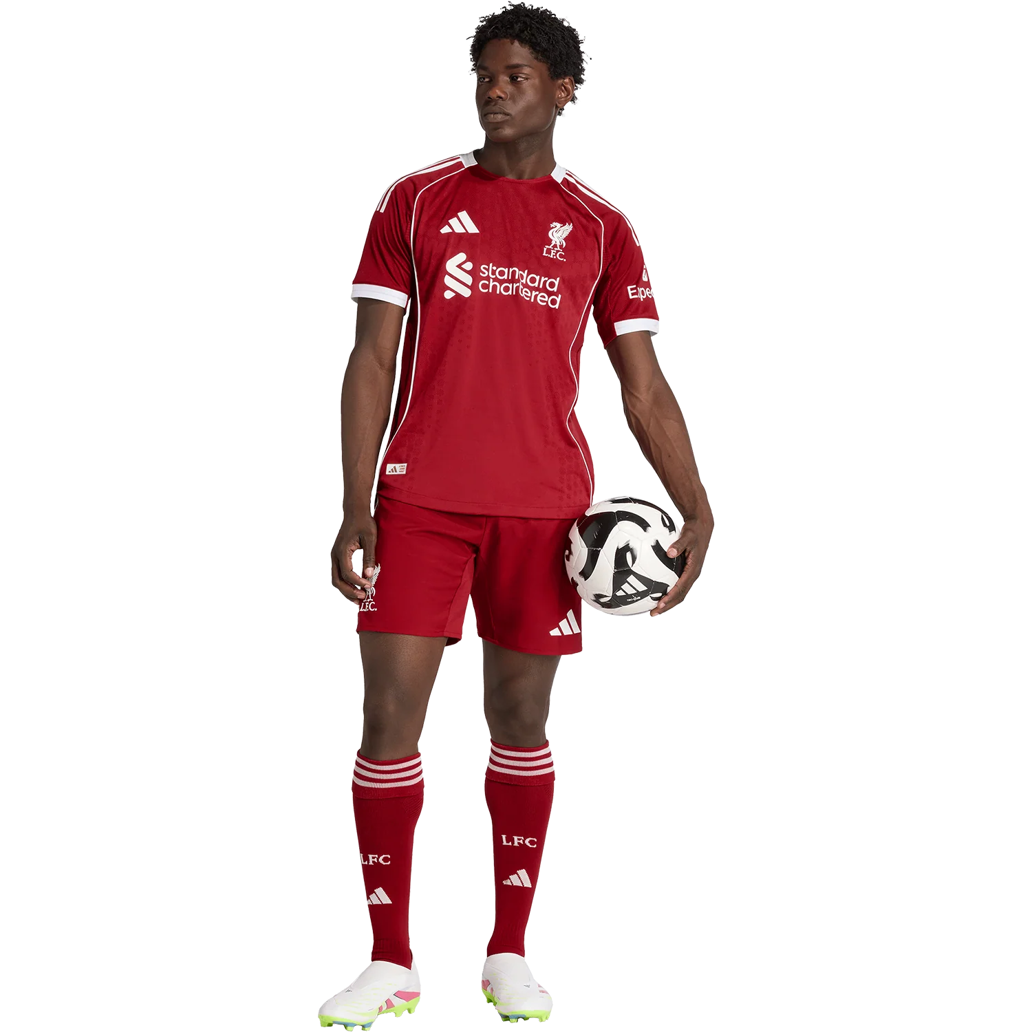 adidas Liverpool FC 2025-26 Men's Home Authentic Match Jersey - Image 5