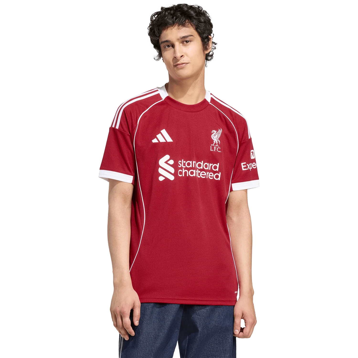 adidas Liverpool FC 2025-26 Men's Home Stadium Jersey - Image 3