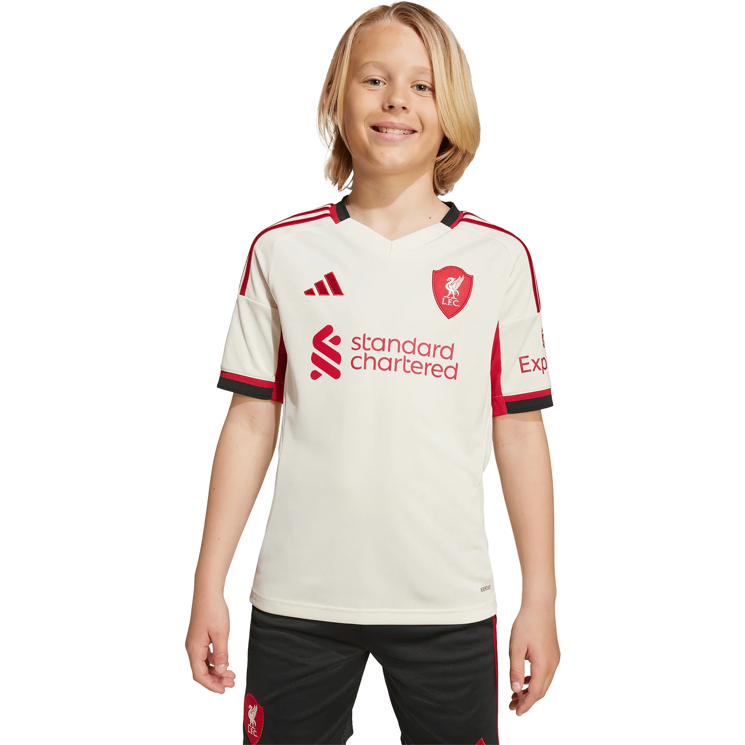 adidas Liverpool FC 2025-26 Youth Away Stadium Jersey - Image 3