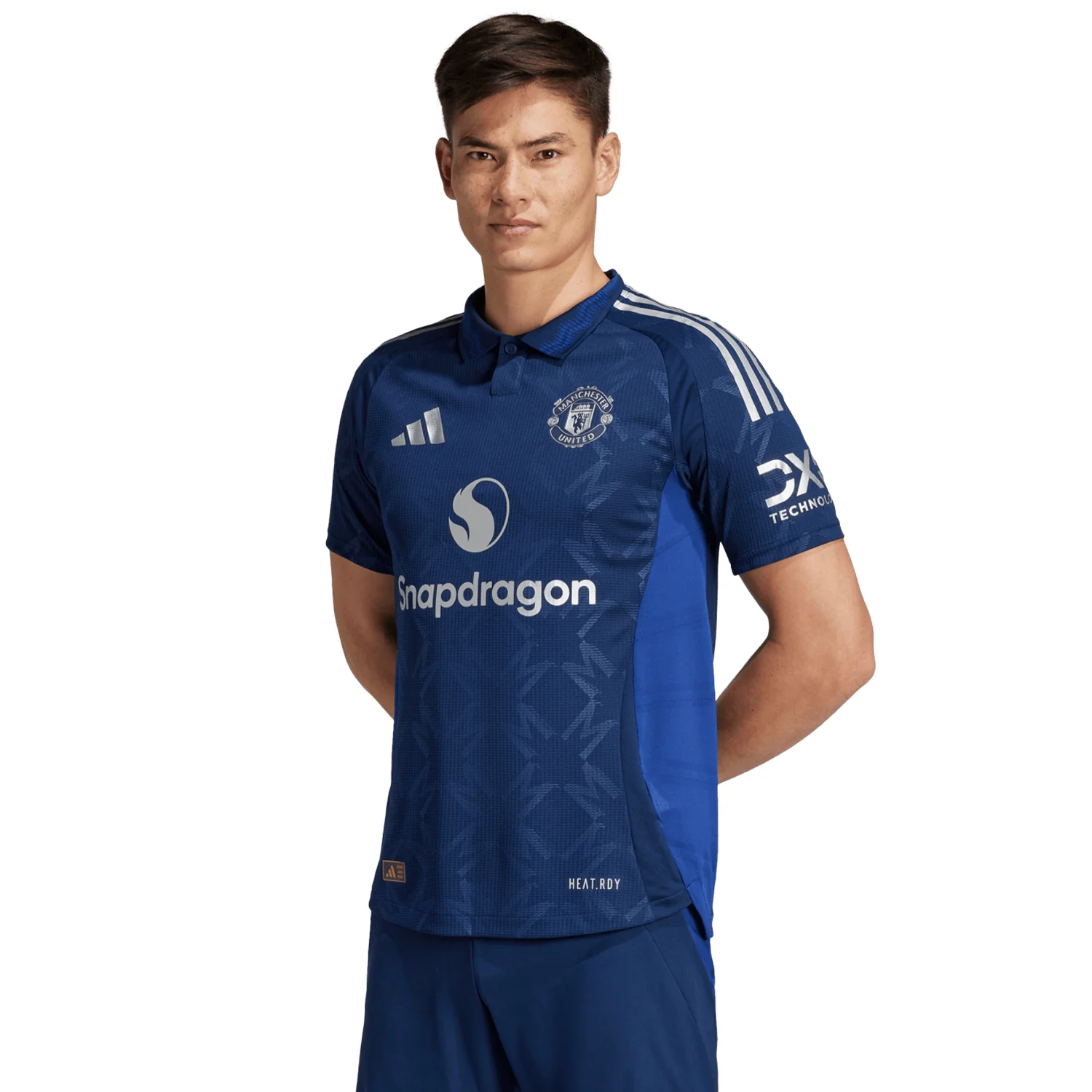 adidas Manchester United 2024-25 Men's Away Authentic Match Jersey - Image 3