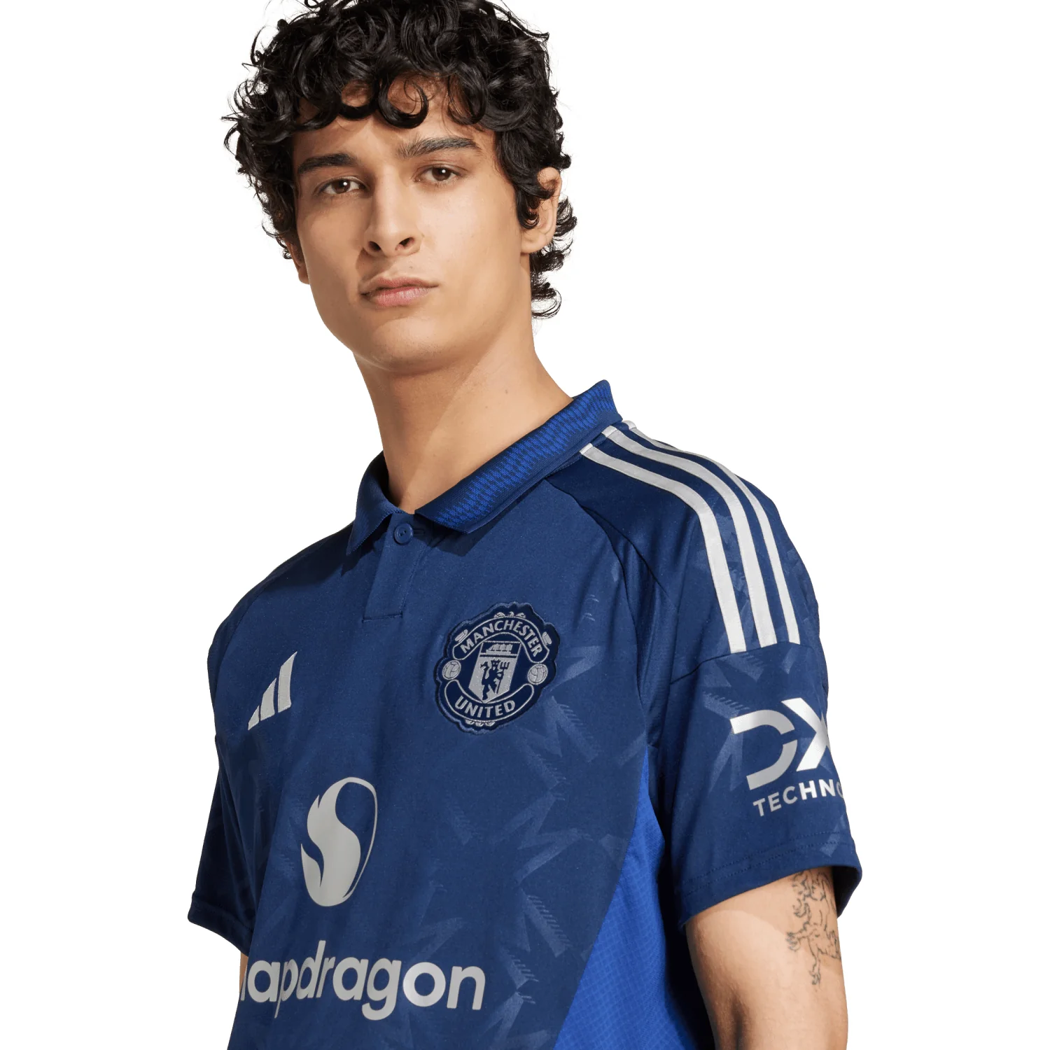 adidas Manchester United 2024-25 Men's Away Stadium Jersey - Image 5