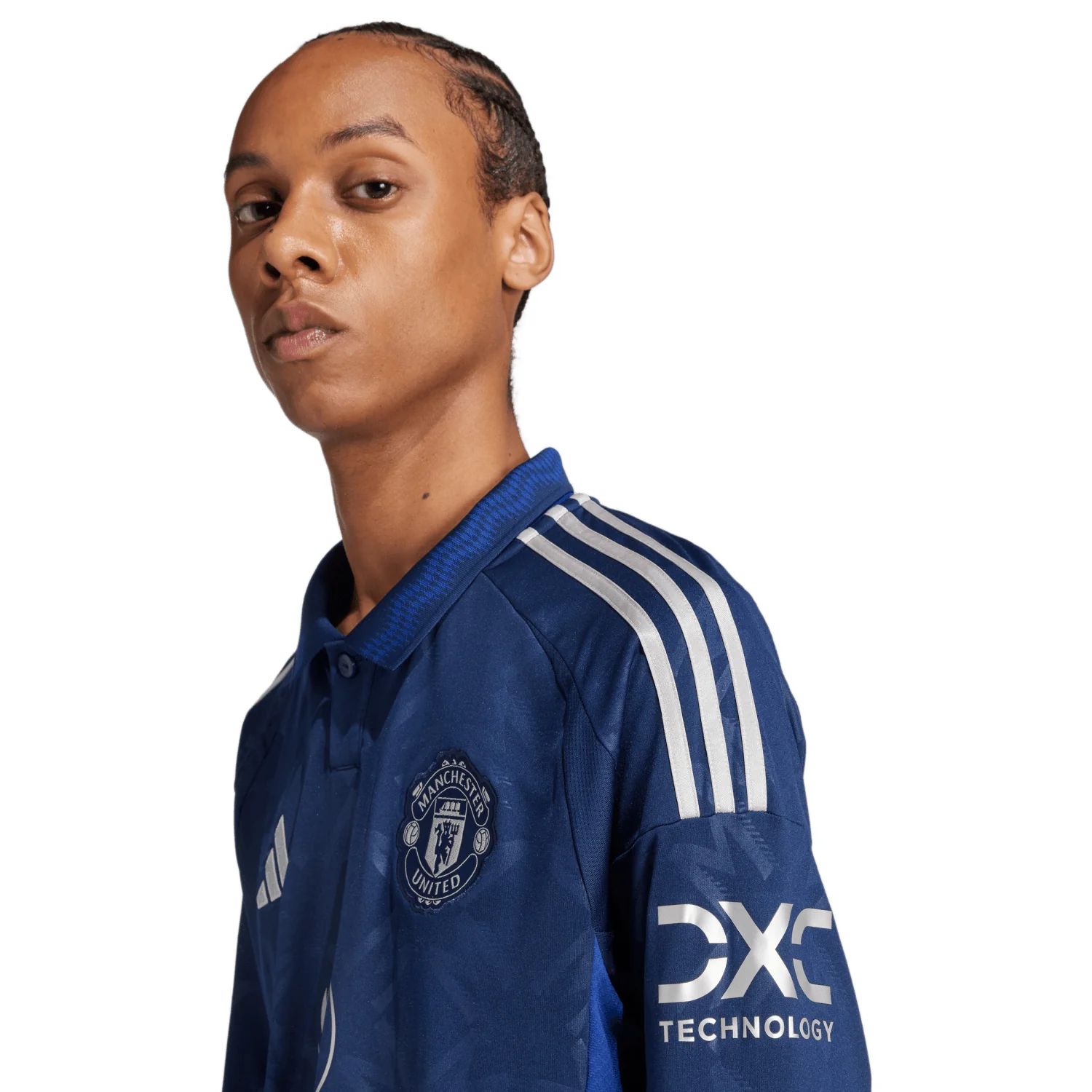 adidas Manchester United 2024-25 Men's Long Sleeve Away Stadium Jersey - Image 5