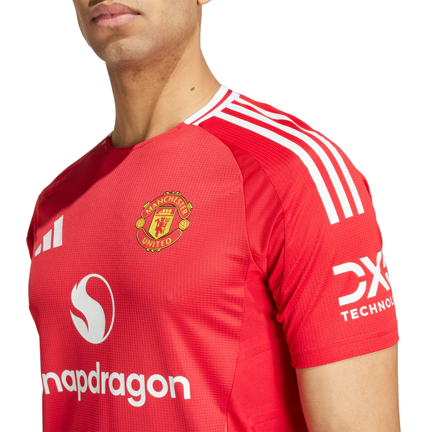 adidas Manchester United 2024-25 Men's Home Authentic Match Jersey - Image 4