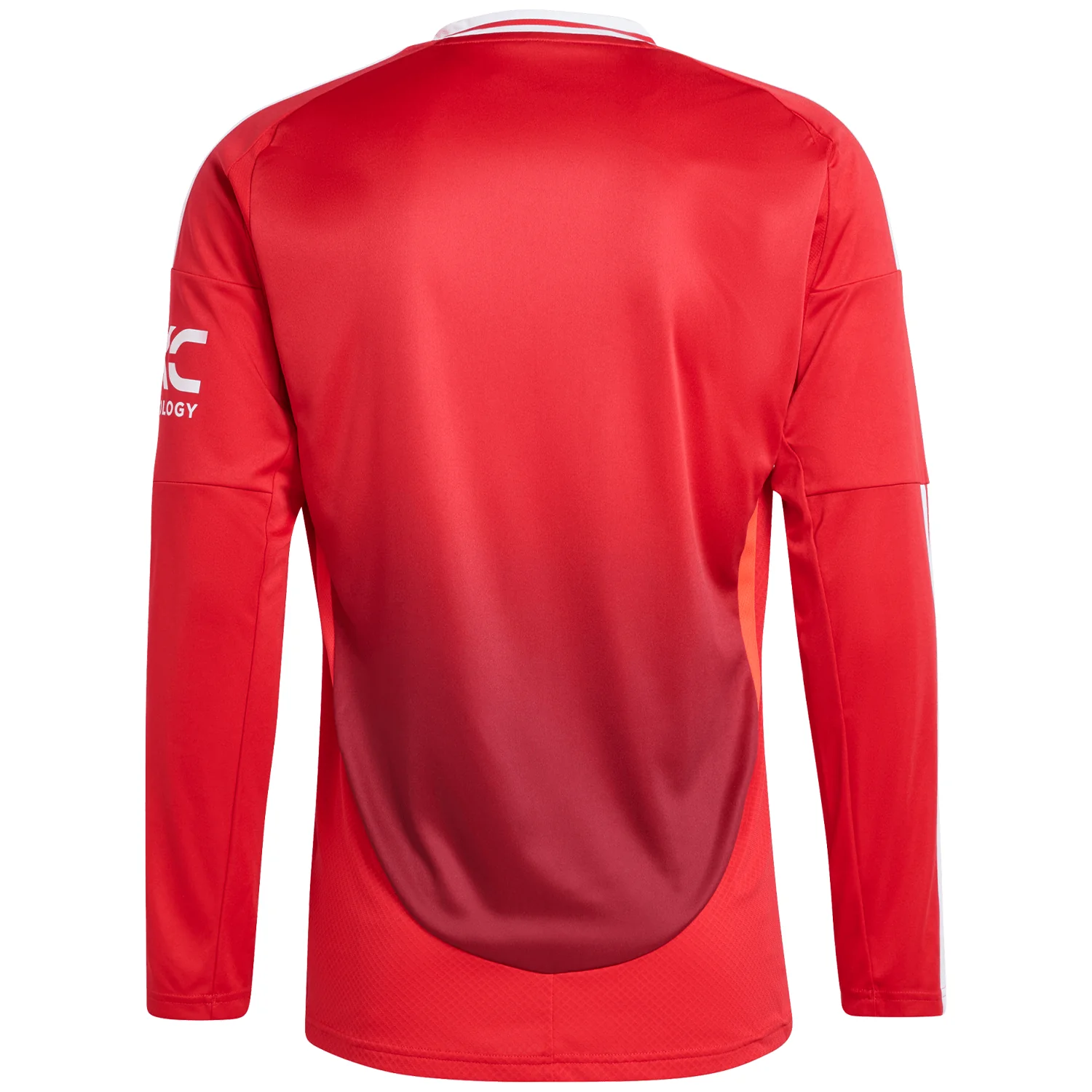 adidas Manchester United 2024-25 Men's Long Sleeve Home Stadium Jersey - Image 2