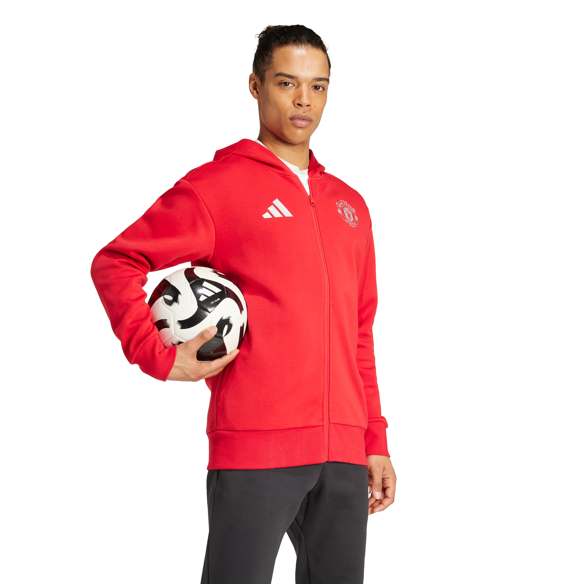 adidas Manchester United Men's Anthem Jacket - Image 4