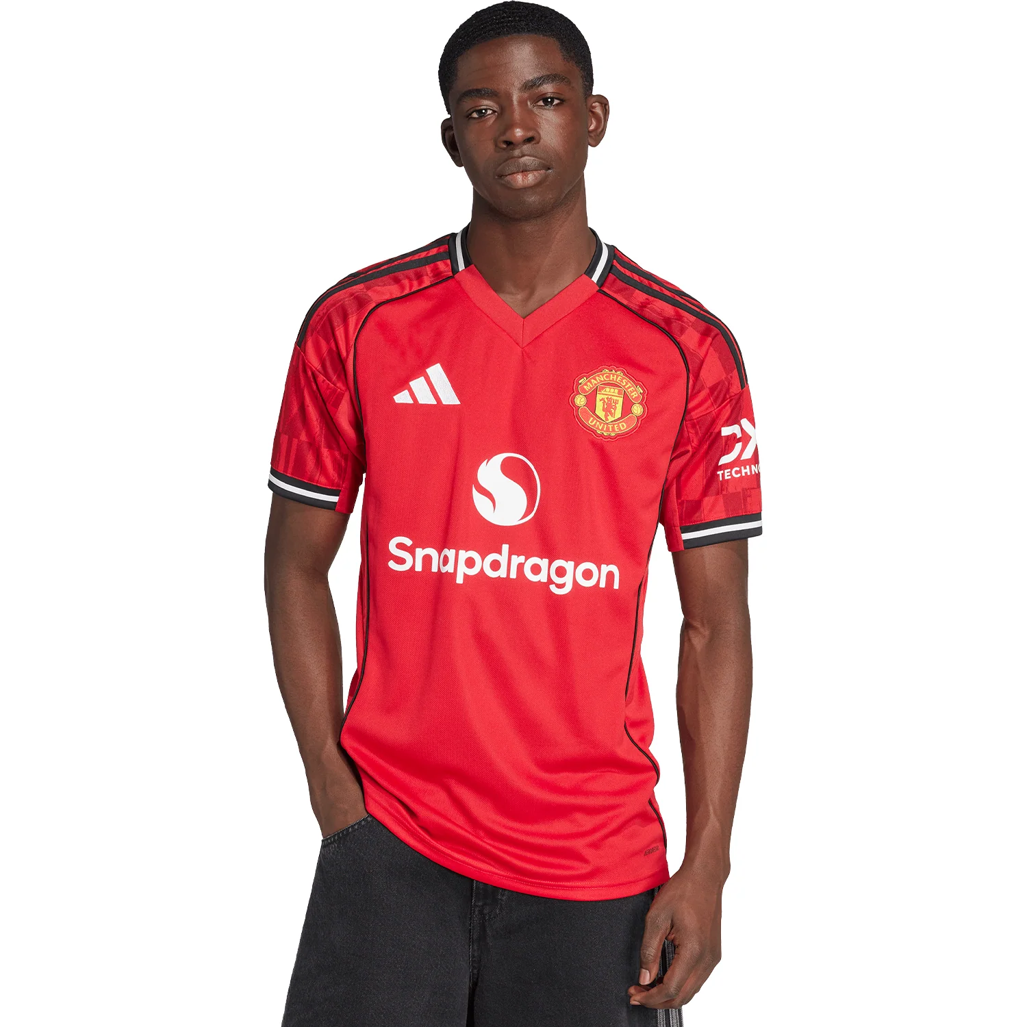 adidas Manchester United 2025-26 Men's Home Stadium Jersey - Image 3