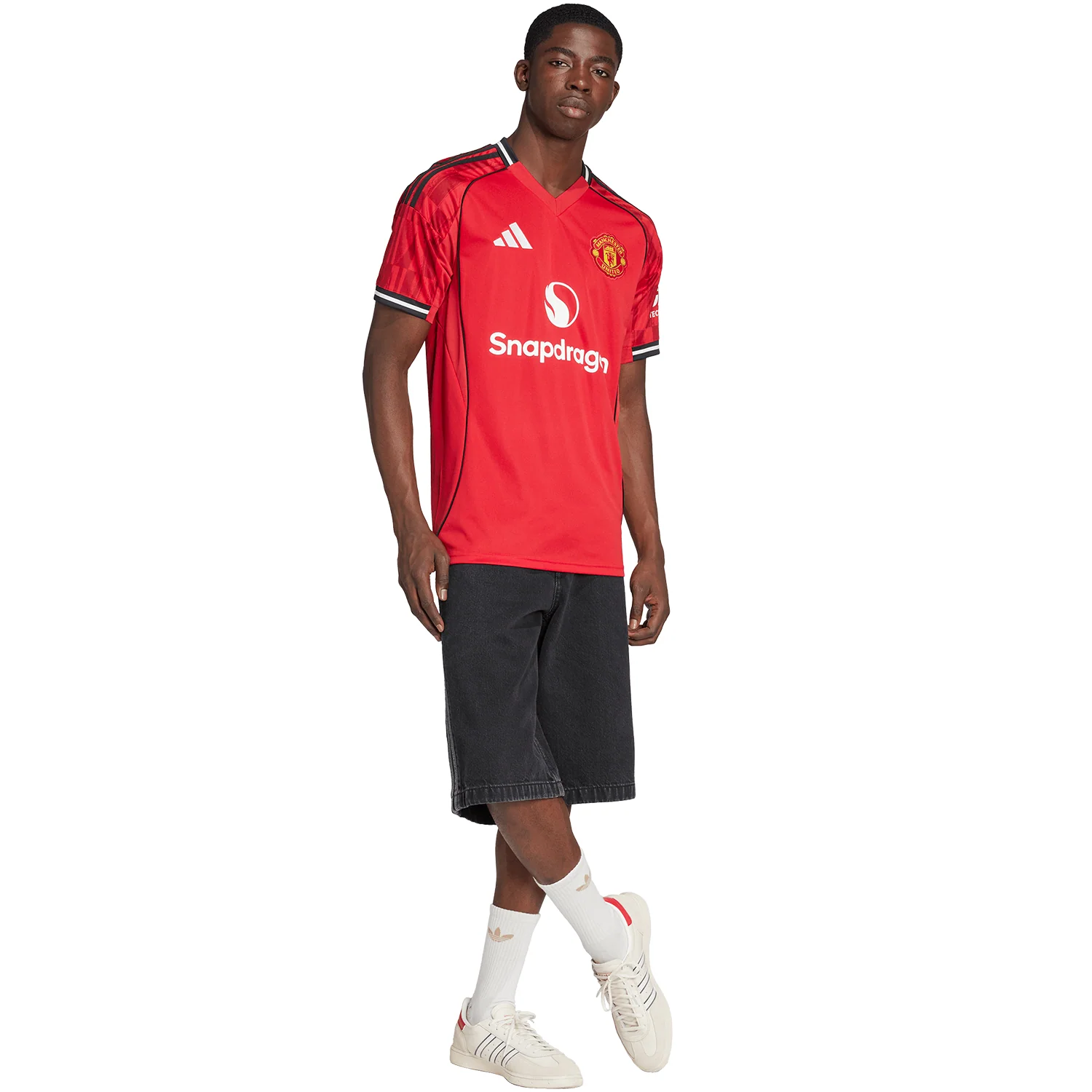 adidas Manchester United 2025-26 Men's Home Stadium Jersey - Image 5