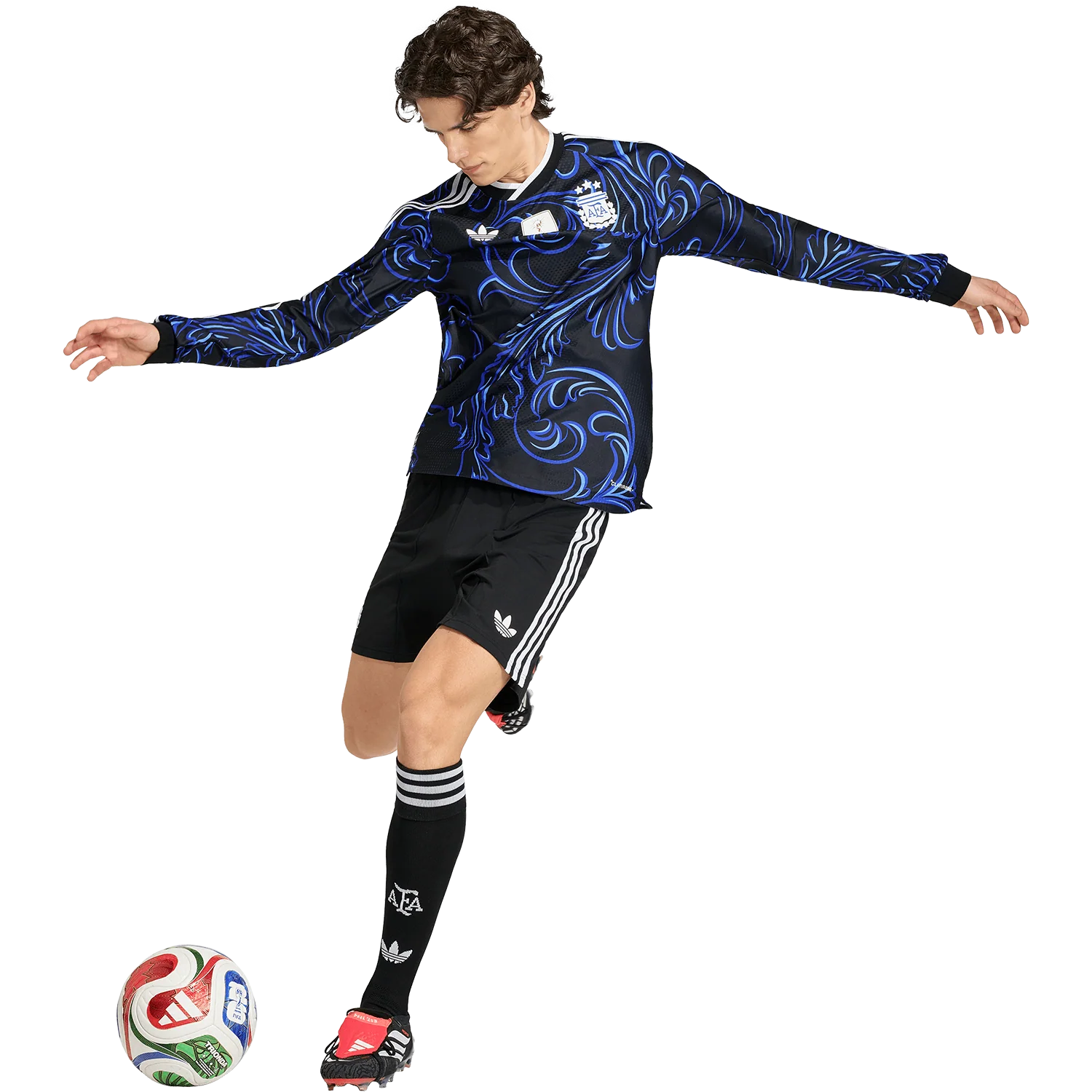 adidas Men's Argentina Away 2026 Authentic Long Sleeve Jersey - Image 5