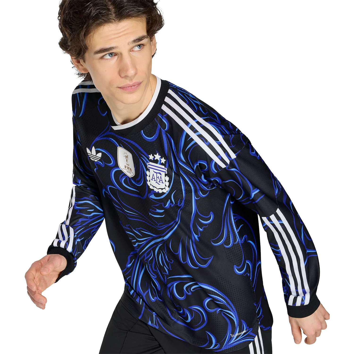 adidas Men's Argentina Away 2026 Authentic Long Sleeve Jersey - Image 8