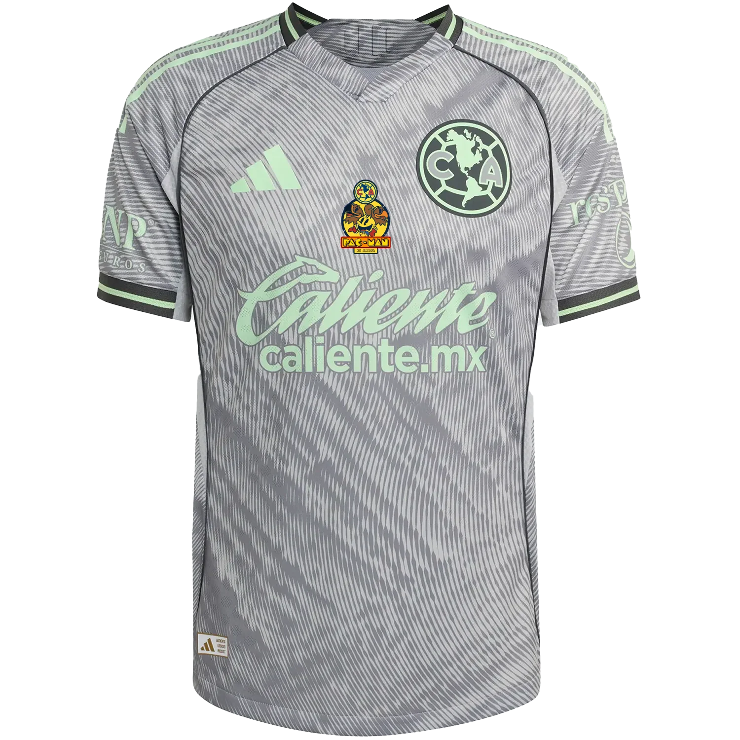 adidas Men's Club América B. Rodríguez 3rd 2025-26 Authentic Jersey (Pac-Man Edition) - Image 2