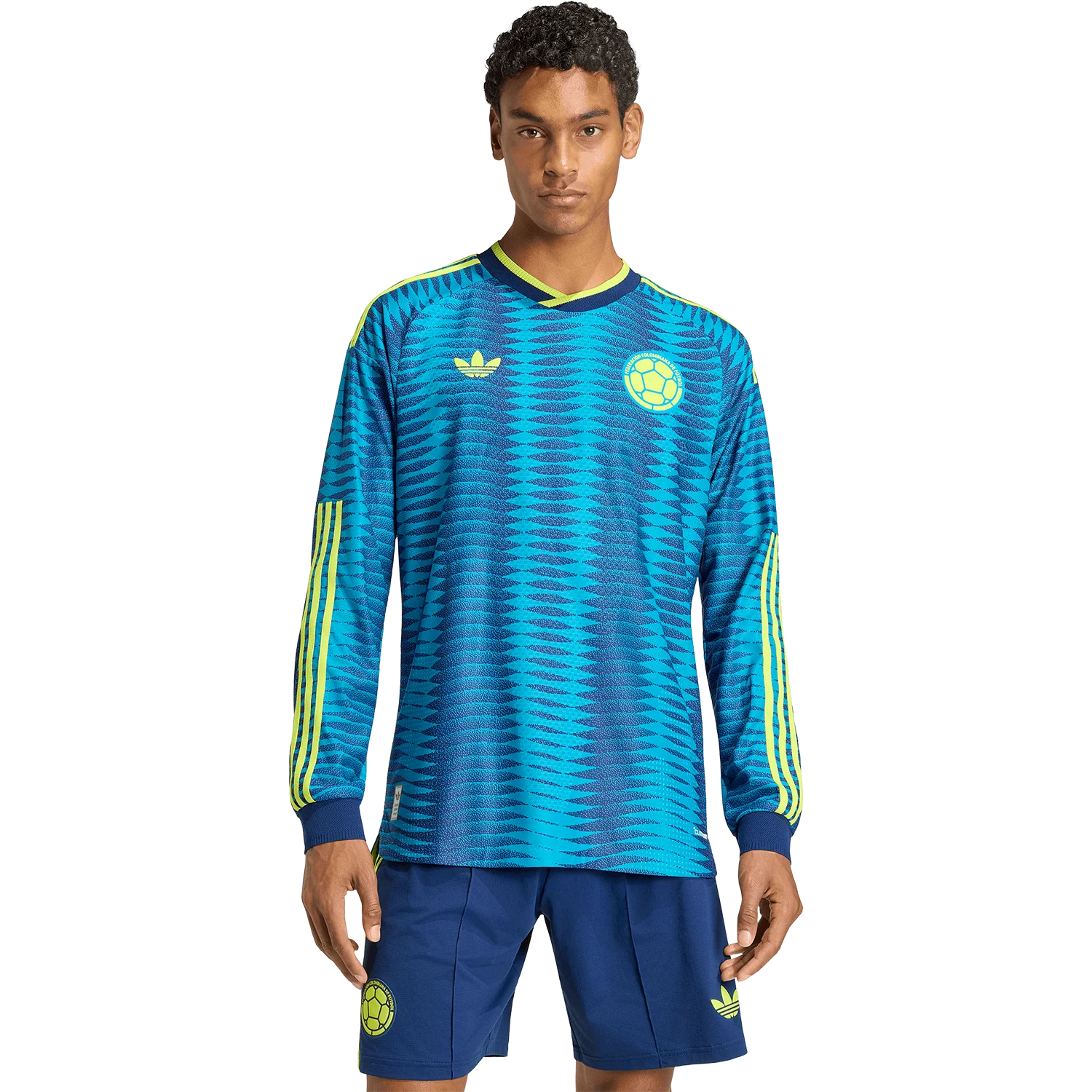 adidas Men's Colombia Away 2026 Authentic Long Sleeve Jersey - Image 2