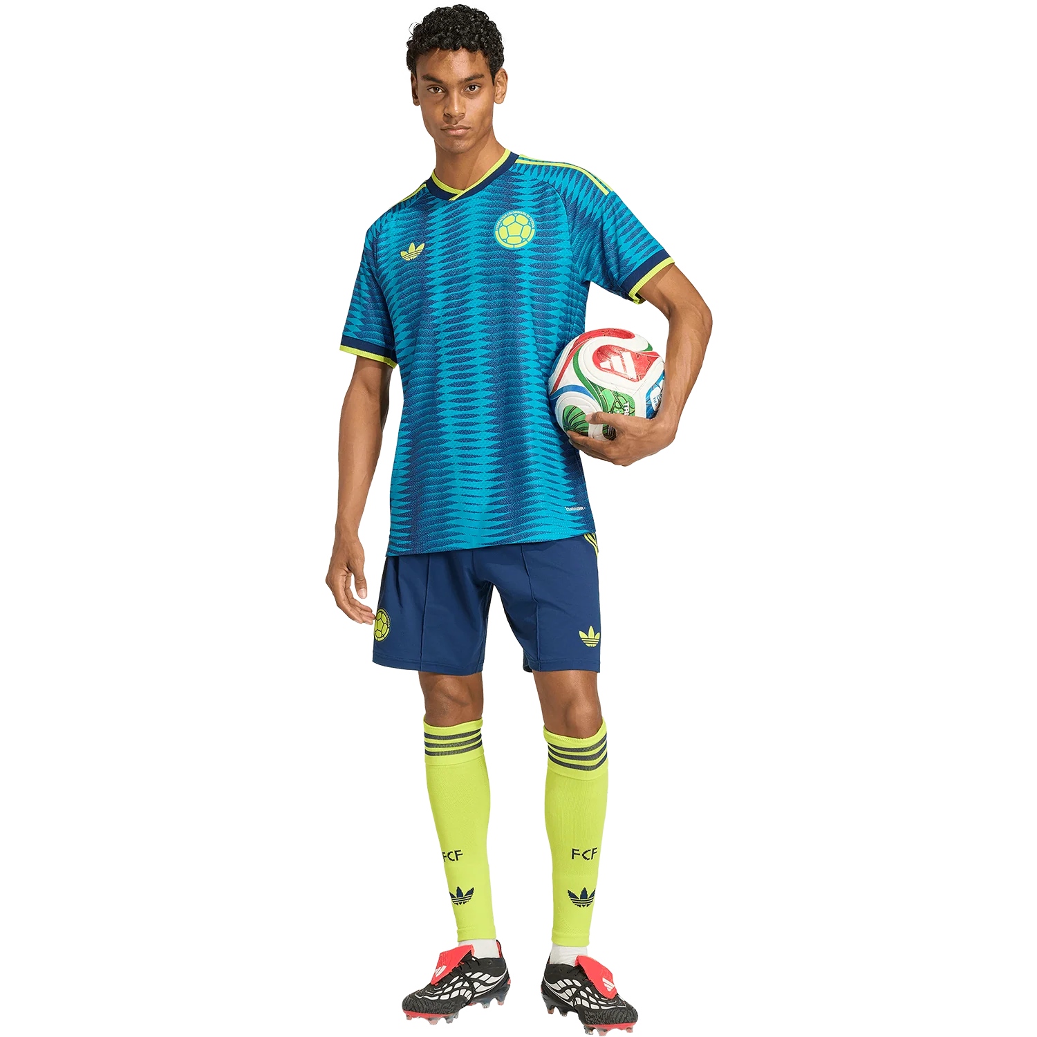 adidas Men's Colombia Away 2026 Authentic Match Jersey - Image 6