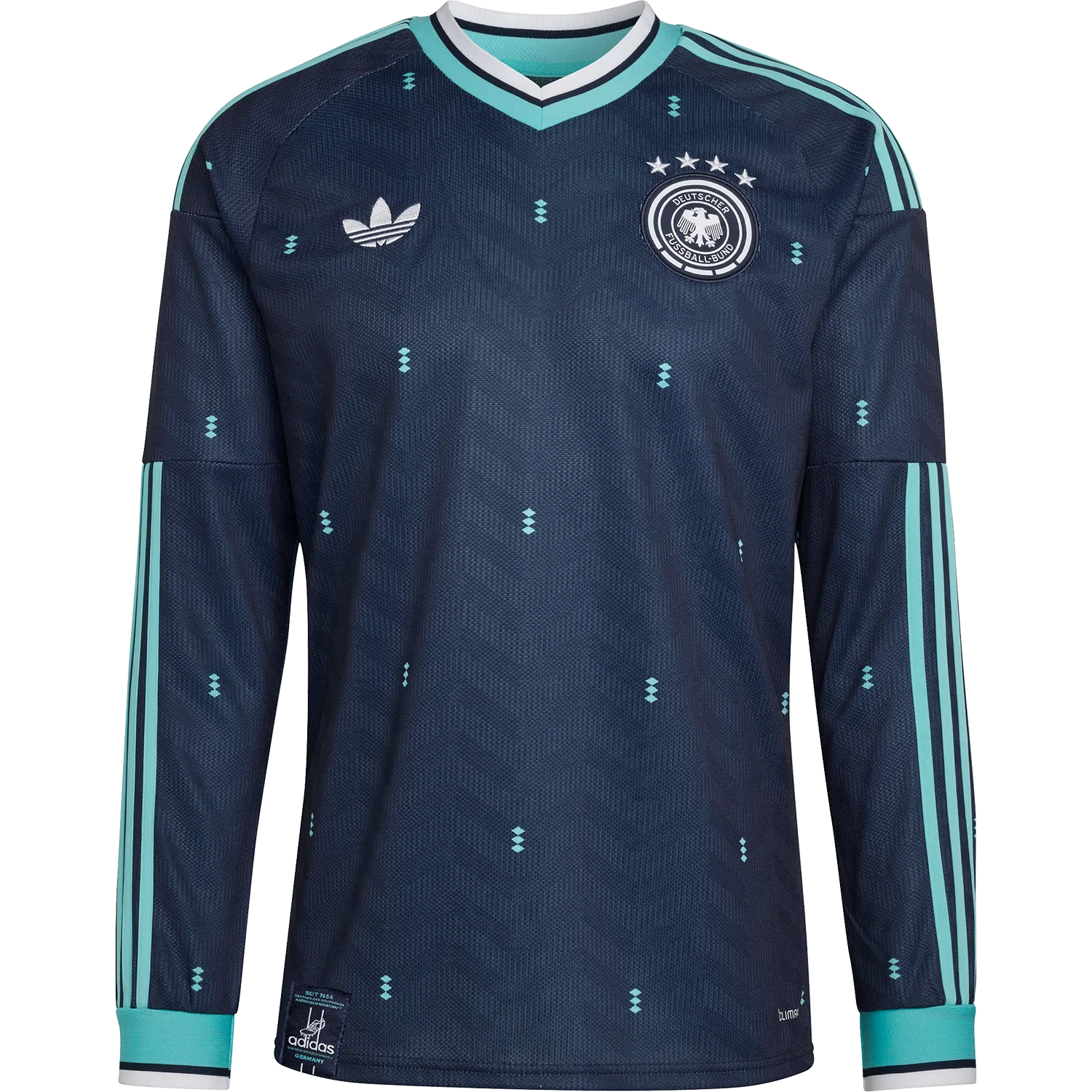 adidas Men's Germany Away 2026 Stadium Long Sleeve Jersey