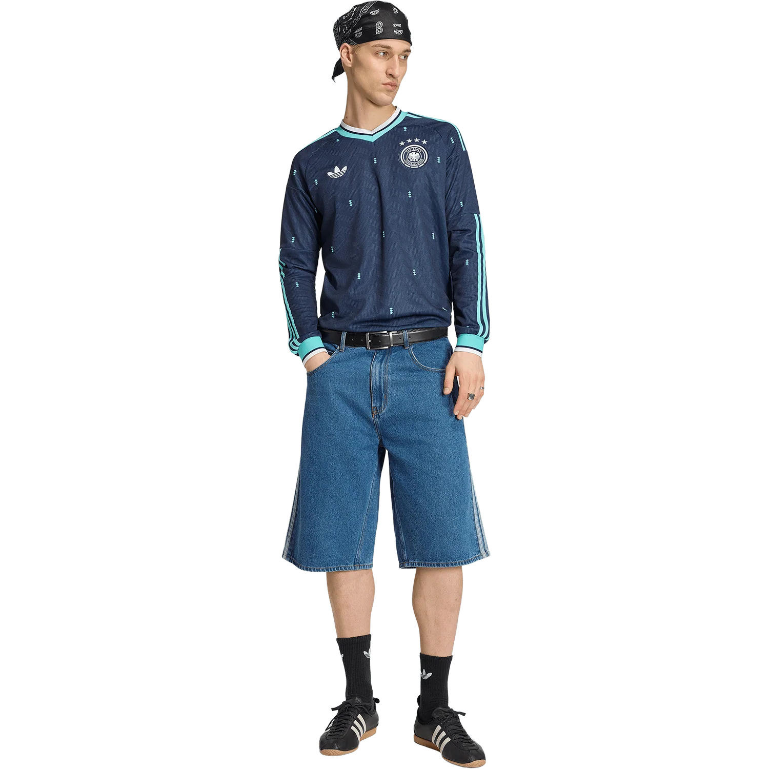 adidas Men's Germany Away 2026 Stadium Long Sleeve Jersey - Image 5