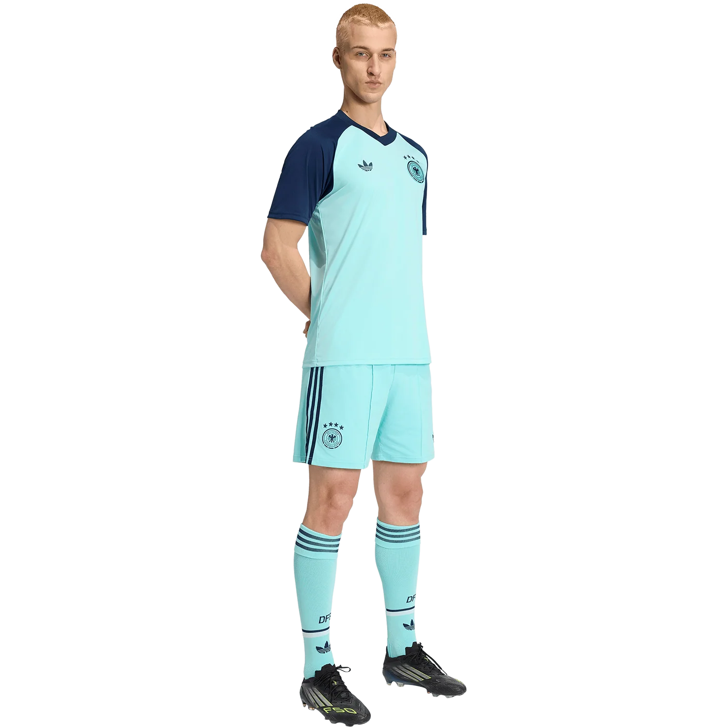 adidas Men's Germany Away Pre-Match Jersey - Image 4