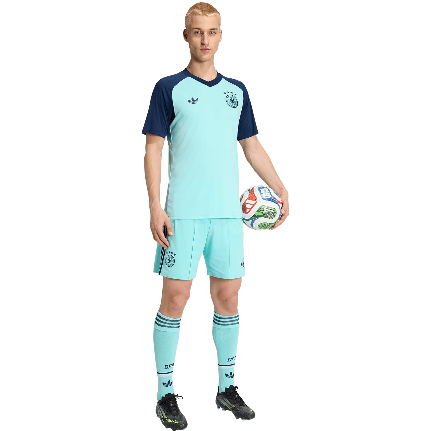 adidas Men's Germany Away Pre-Match Jersey - Image 5