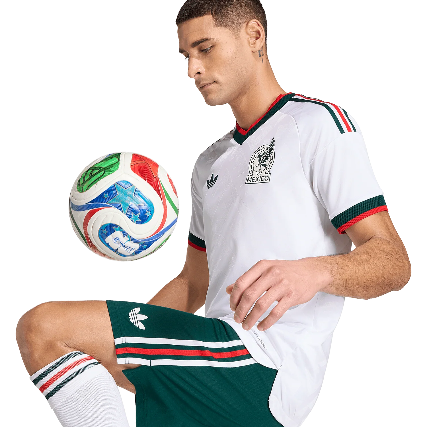adidas Men's Mexico Away 2026 Authentic Match Jersey - Image 7