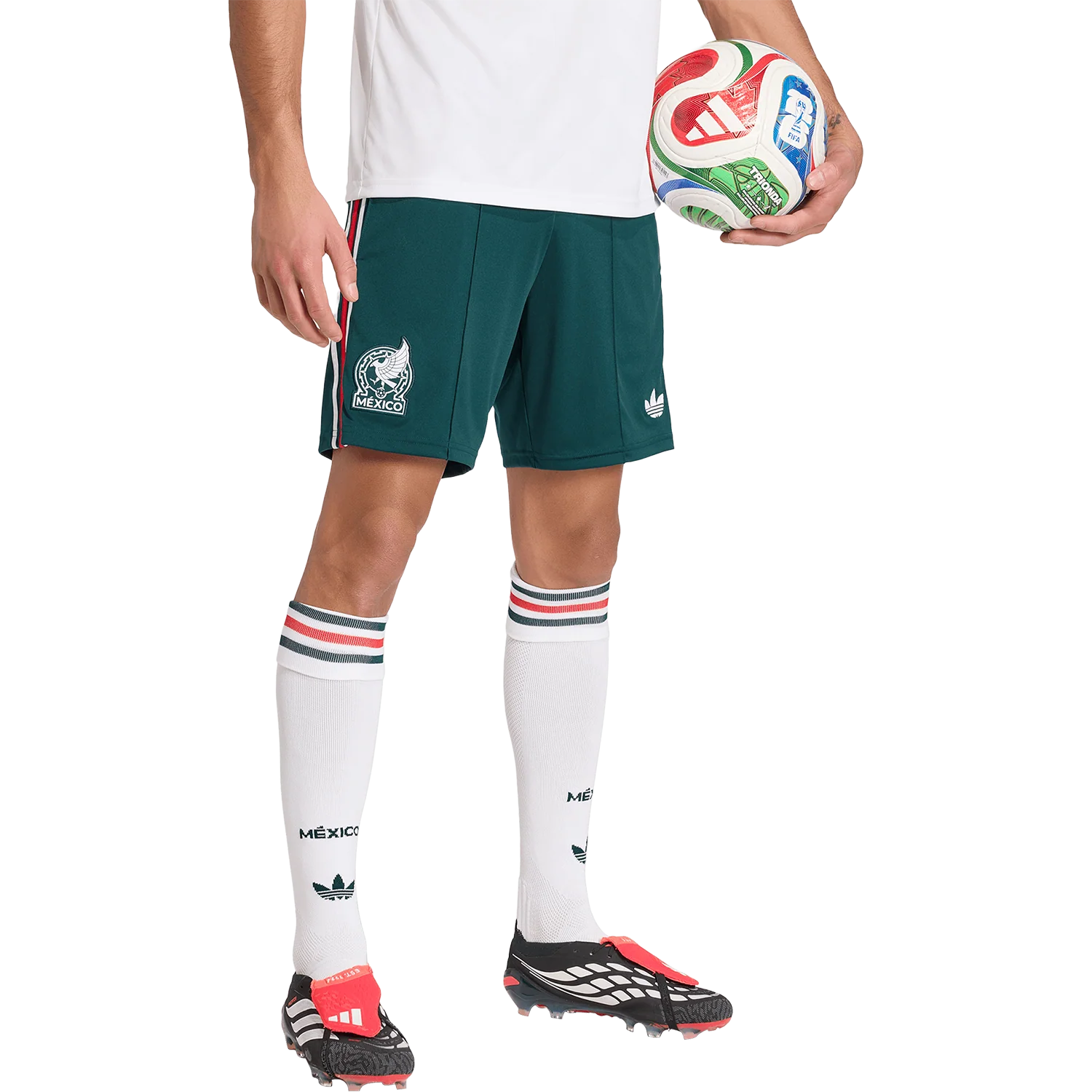 adidas Men's Mexico Away 2026 Stadium Shorts - Image 2