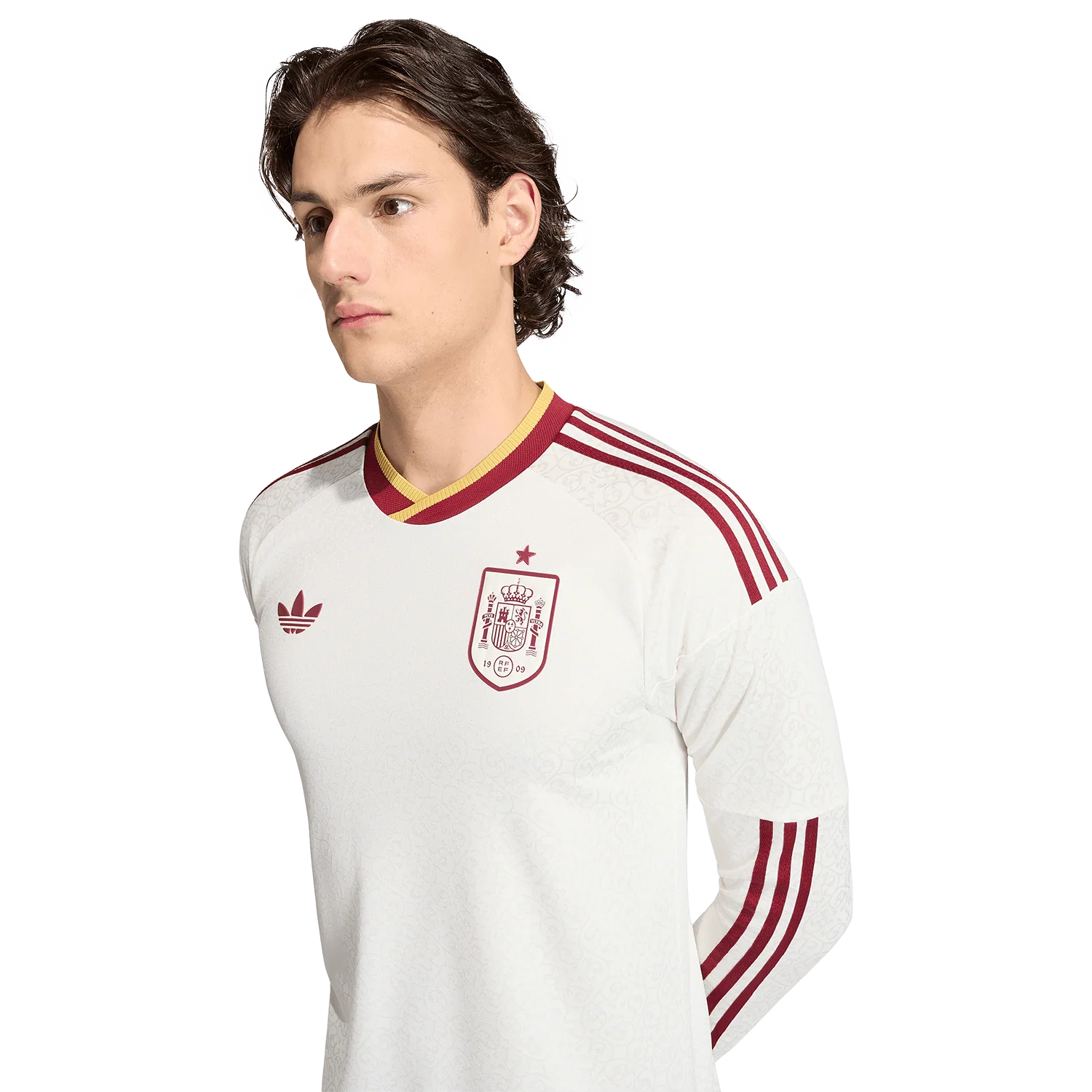adidas Men's Spain Away 2026 Authentic Long Sleeve Jersey - Image 7