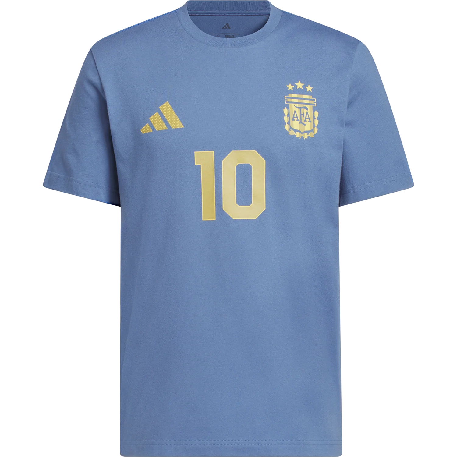 adidas Argentina Men's Messi Name and Number Tee