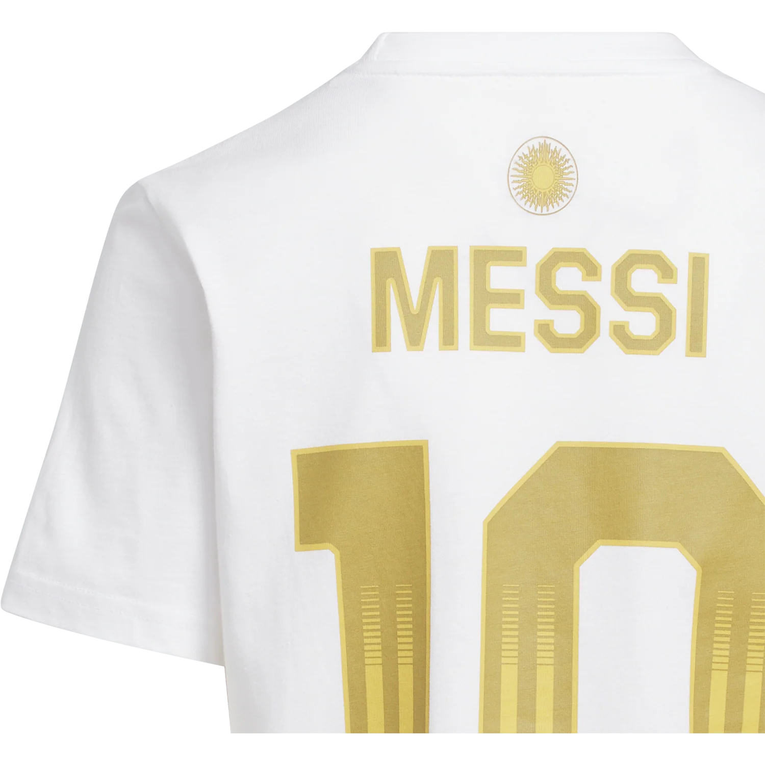 adidas Argentina Youth Messi Name and Number Tee - Image 5