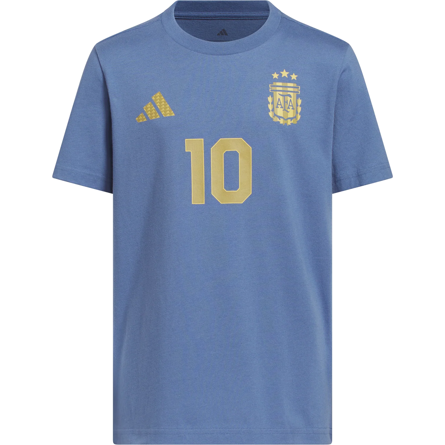 adidas Argentina Youth Messi Name and Number Tee - Image 6