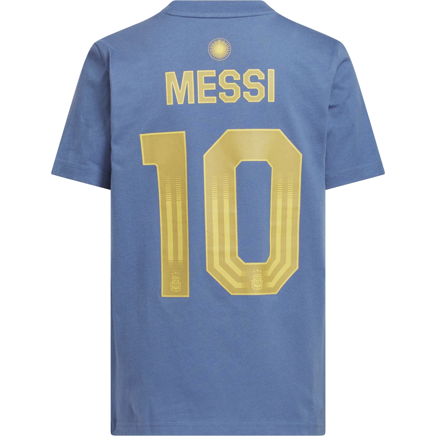 adidas Argentina Youth Messi Name and Number Tee - Image 7